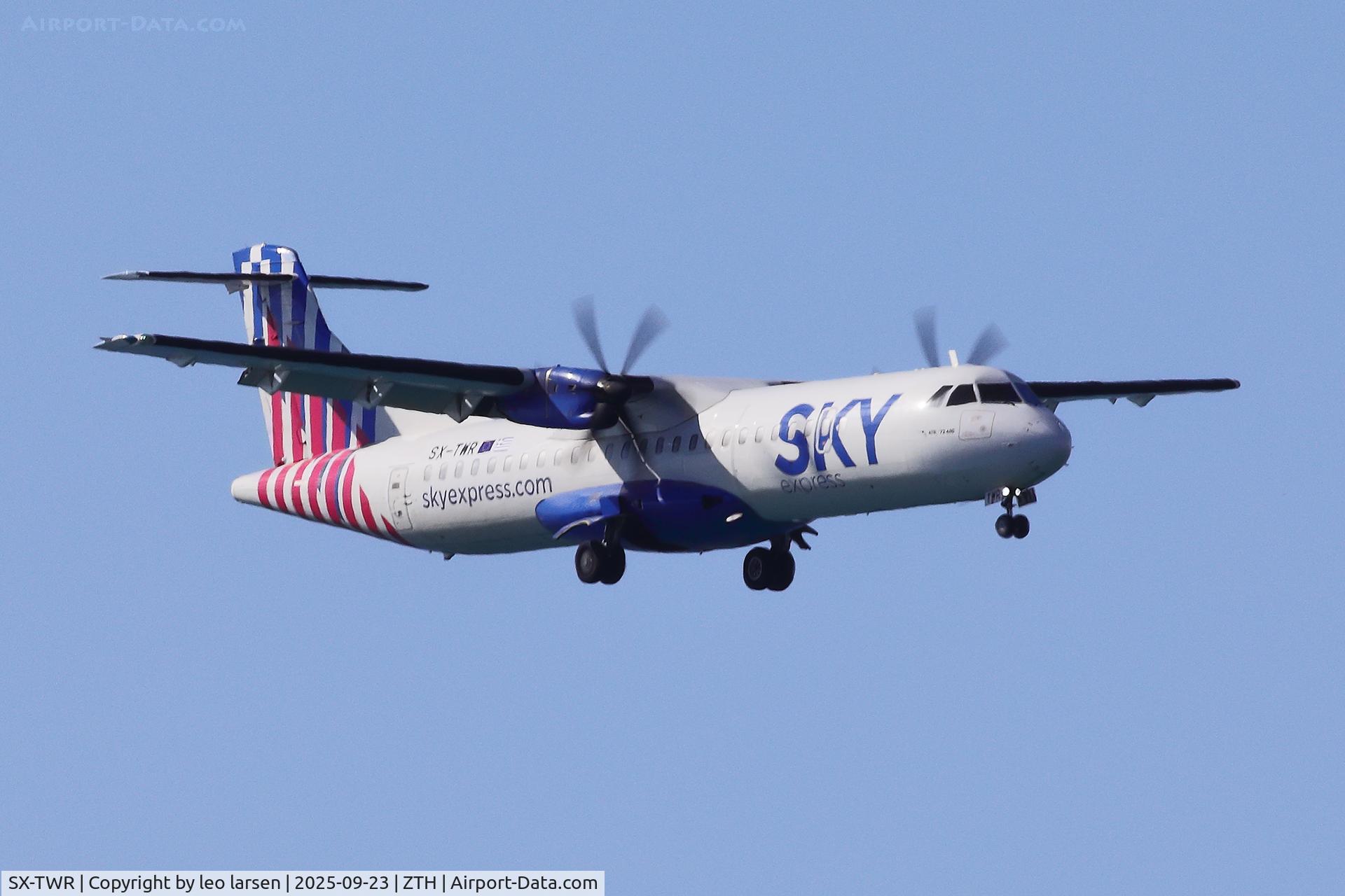 SX-TWR, 2023 ATR 72-600 C/N 1684, Zakynthos 23.9.2025 SX-TWR, 2023 ATR 72-600 C/N 1684, Zakynthos 23.9.2025
