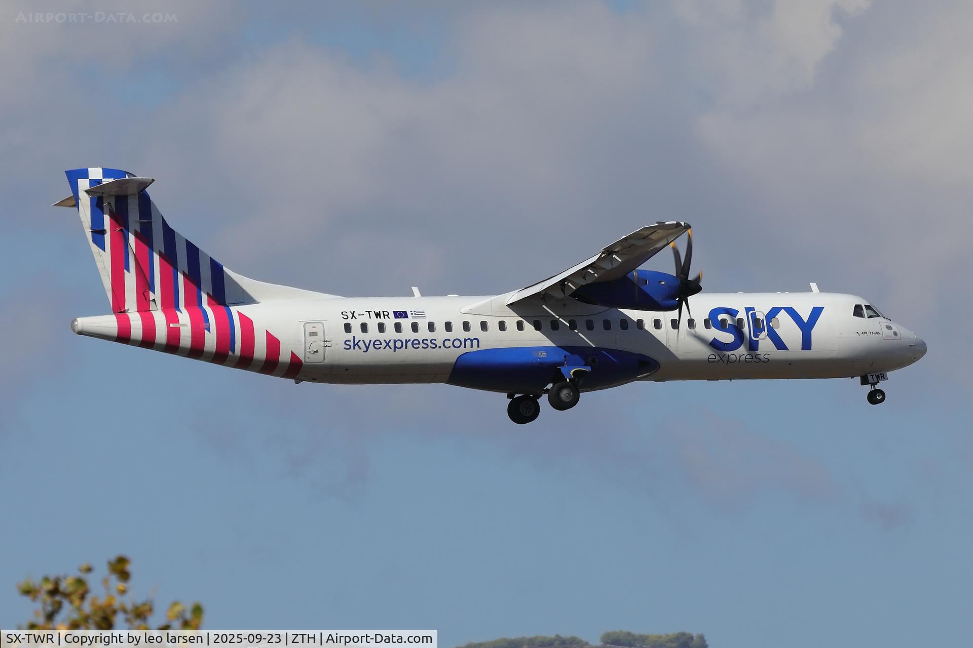 SX-TWR, 2023 ATR 72-600 C/N 1684, Zakynthos 23.9.2025 SX-TWR, 2023 ATR 72-600 C/N 1684, Zakynthos 23.9.2025
