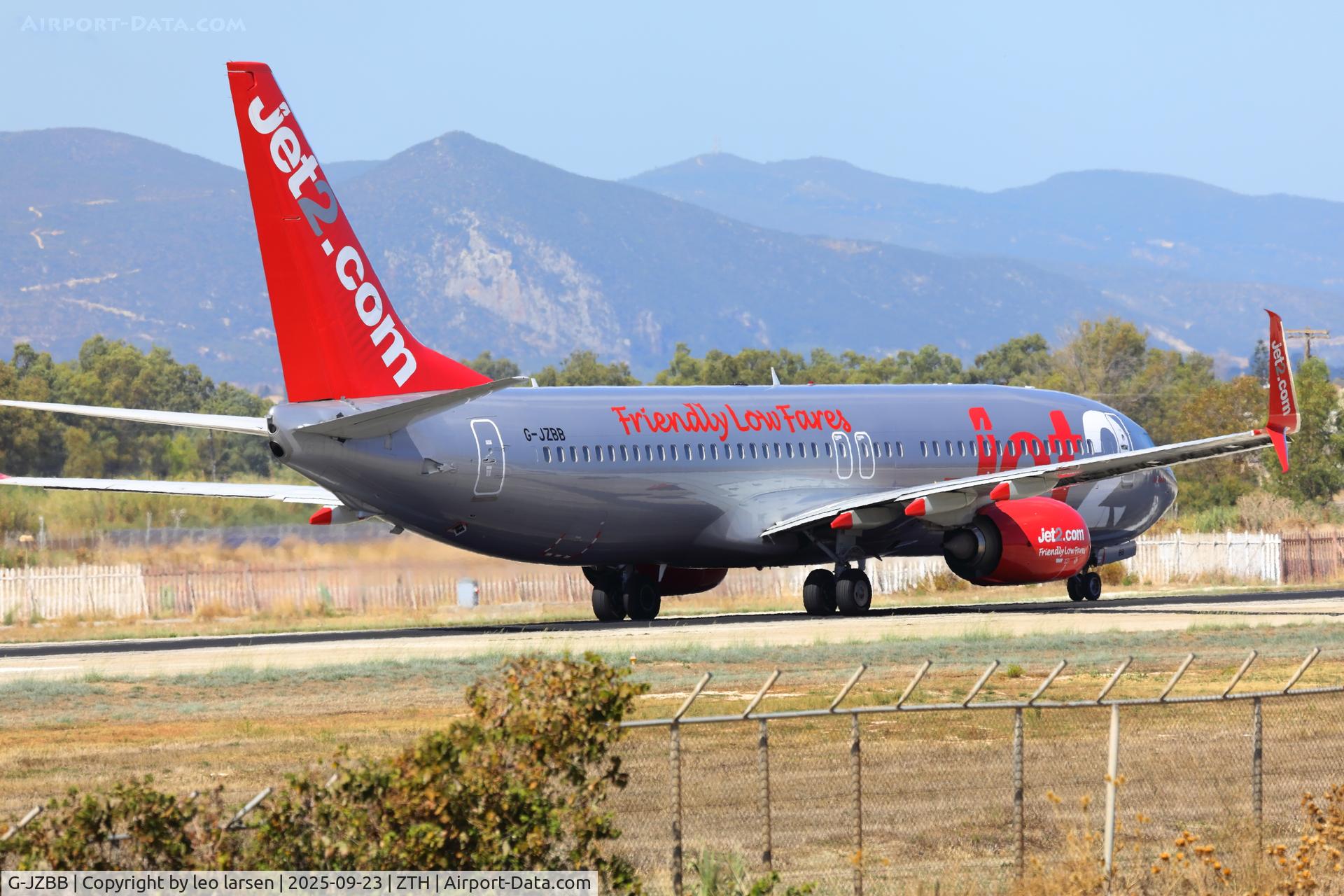 G-JZBB, 2017 Boeing 737-8MG C/N 63158, Zakynthos 23.9.2025 G-JZBB, 2017 Boeing 737-8MG C/N 63158, Zakynthos 23.9.2025
