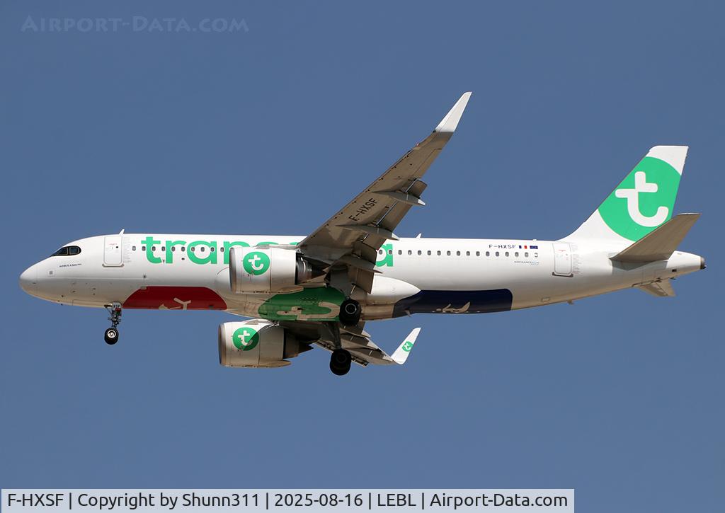 F-HXSF, 2024 Airbus A320-252N C/N 12265, Landing rwy 24R