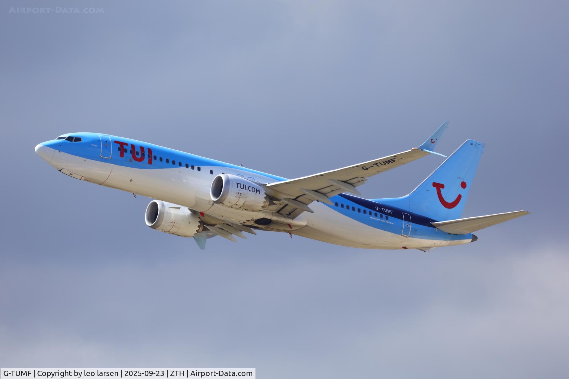 G-TUMF, 2019 Boeing 737-8 MAX C/N 44599, Zakynthos 23.9.2025