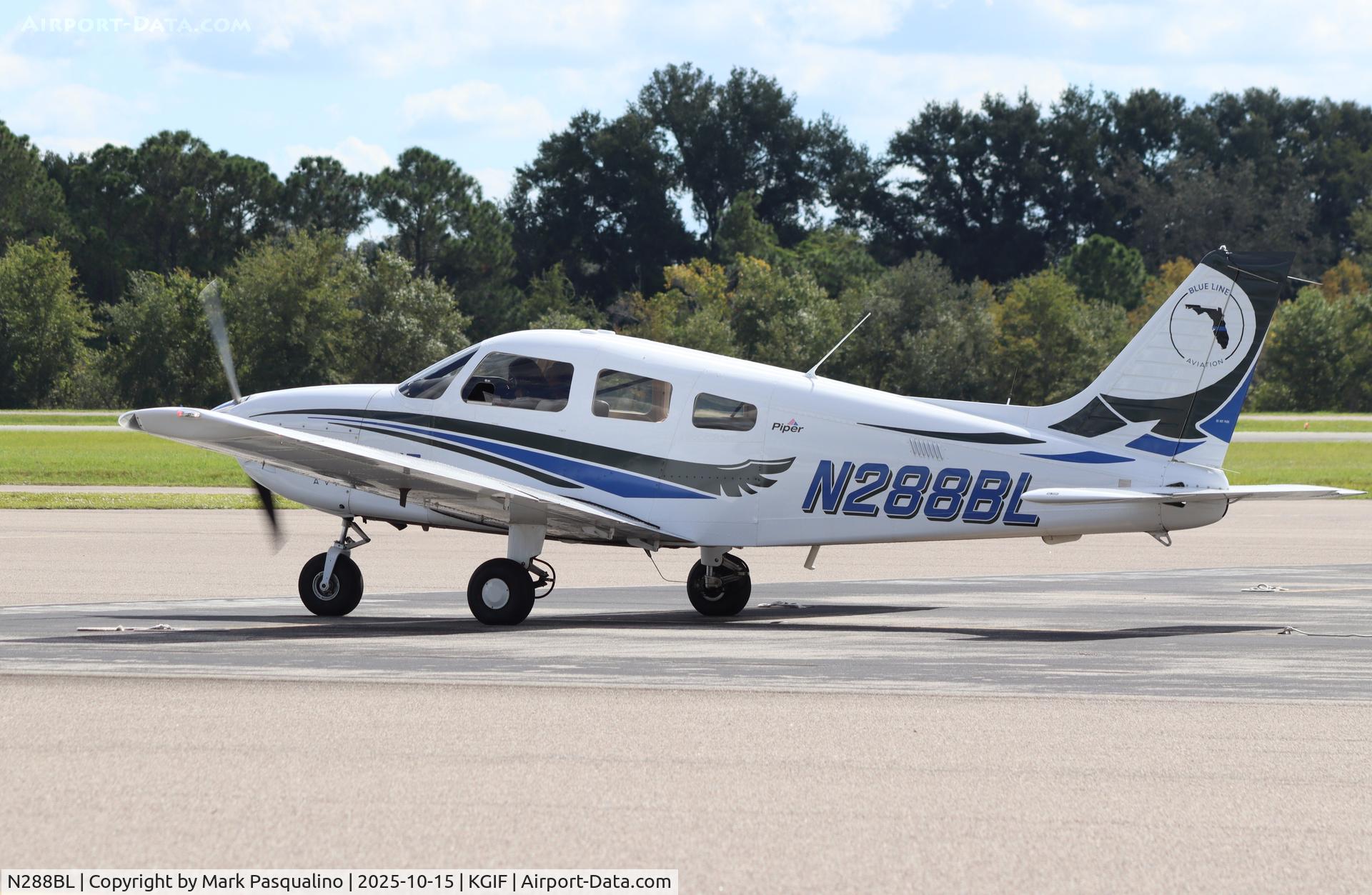 N288BL, 2024 Piper PA-28-181 C/N 2881751, Piper PA-28-181