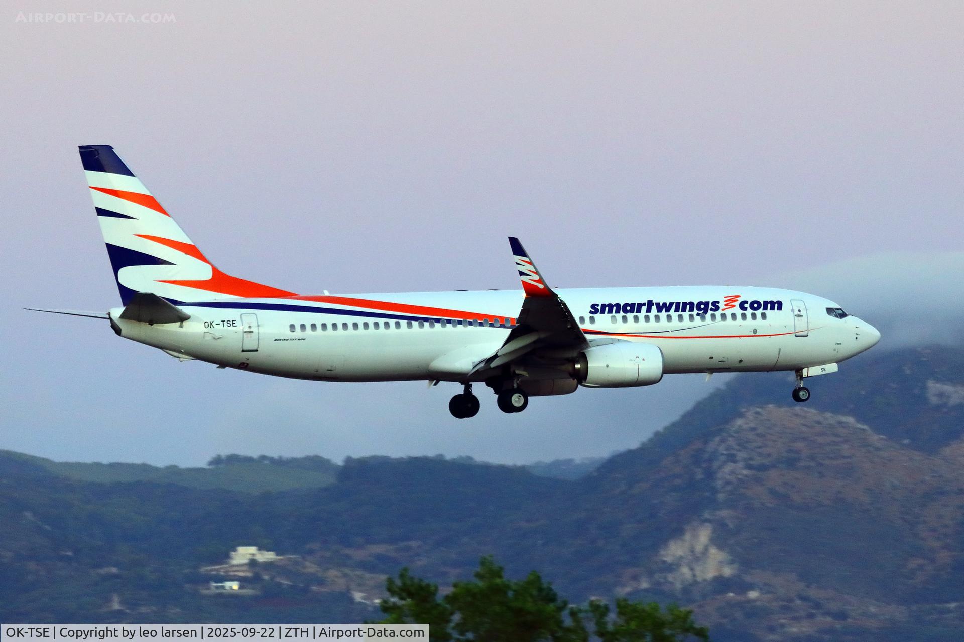 OK-TSE, 2014 Boeing 737-81D C/N 39437, Zakynthos 22.9.2025