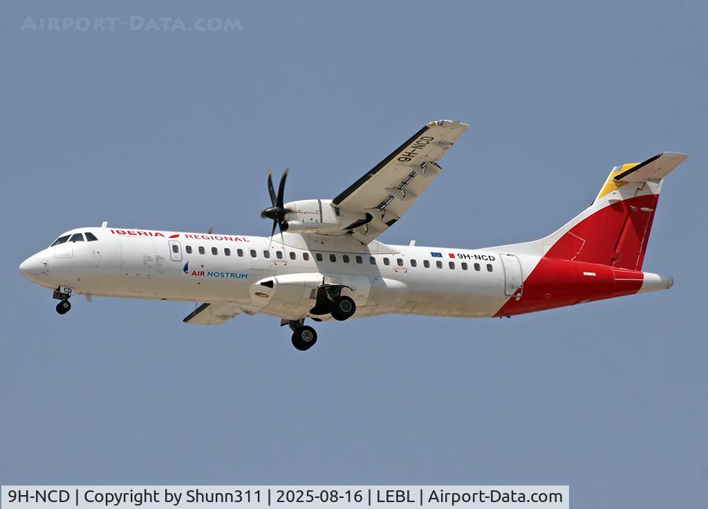 9H-NCD, 2012 ATR 72-600 C/N 1059, Landing rwy 24R