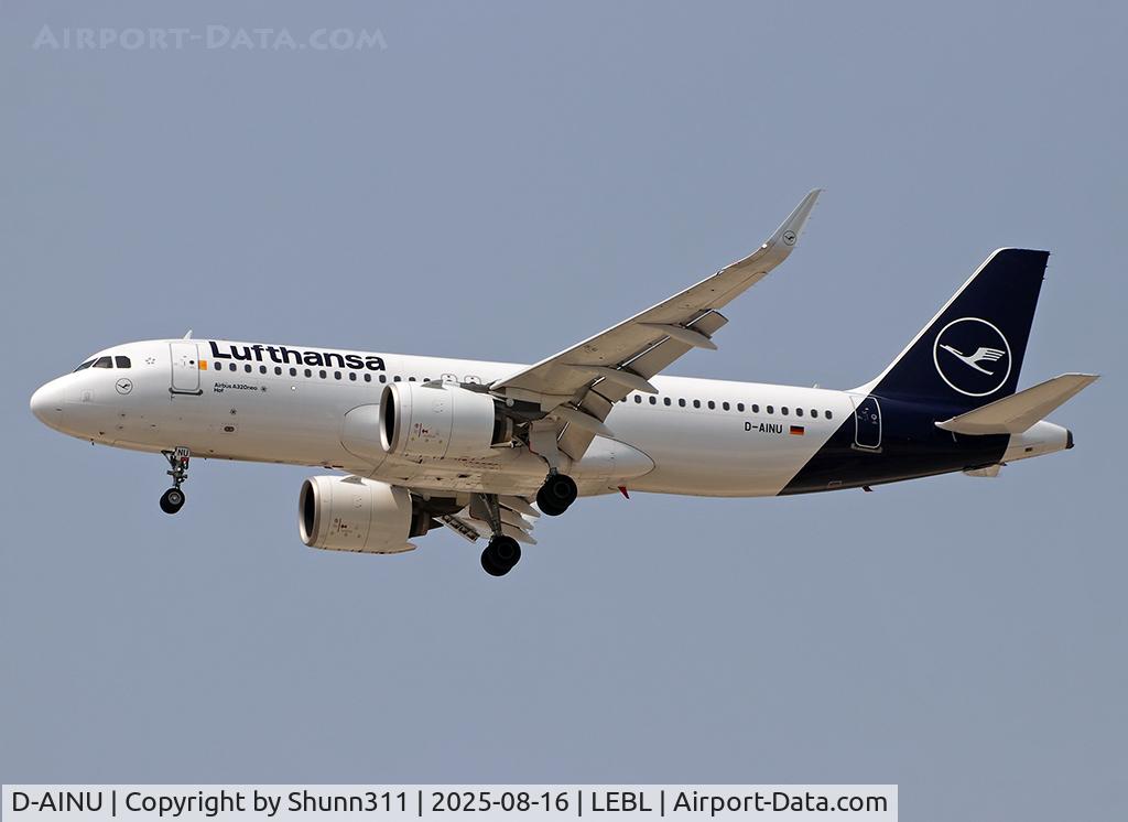 D-AINU, 2019 Airbus A320-271N C/N 8728, Landing rwy 24R D-AINU, 2019 Airbus A320-271N C/N 8728, Landing rwy 24R
