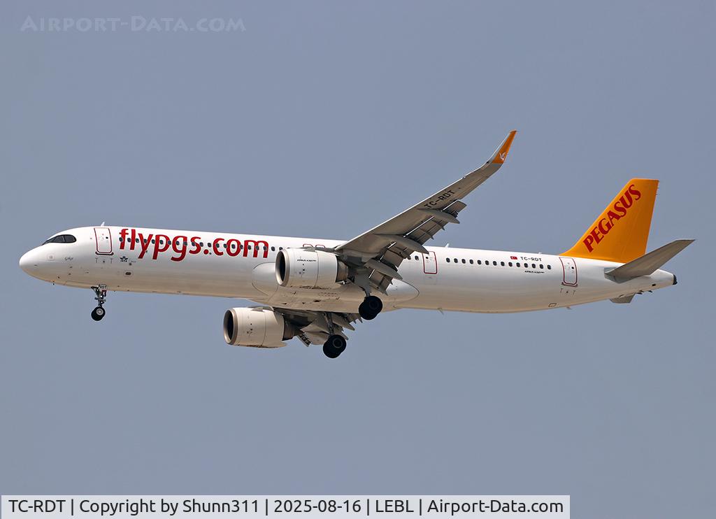 TC-RDT, 2023 Airbus A321-251NX C/N 11619, Landing rwy 24R