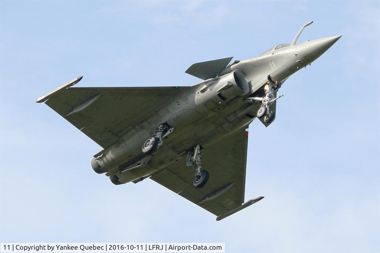 11, Dassault Rafale M C/N 11, Dassault Rafale M, Landivisiau Naval Air Base (LFRJ-LDV)