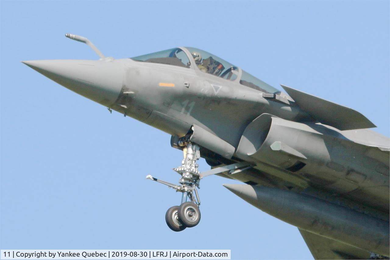 11, Dassault Rafale M C/N 11, Dassault Rafale M, Landivisiau Naval Air Base (LFRJ-LDV)