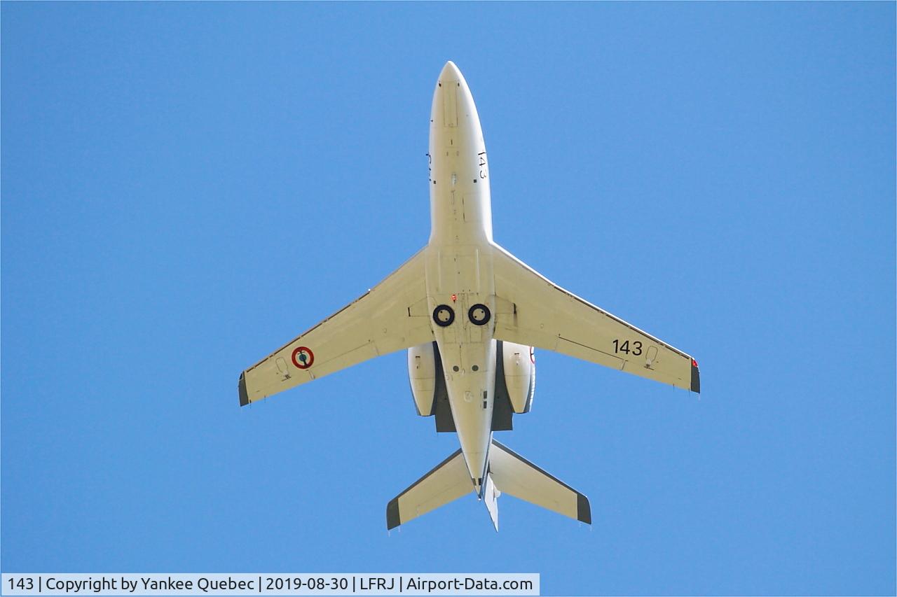 143, 1979 Dassault Falcon 10MER C/N 143, Dassault Falcon 10 MER, Landivisiau Naval Air Base (LFRJ-LDV)