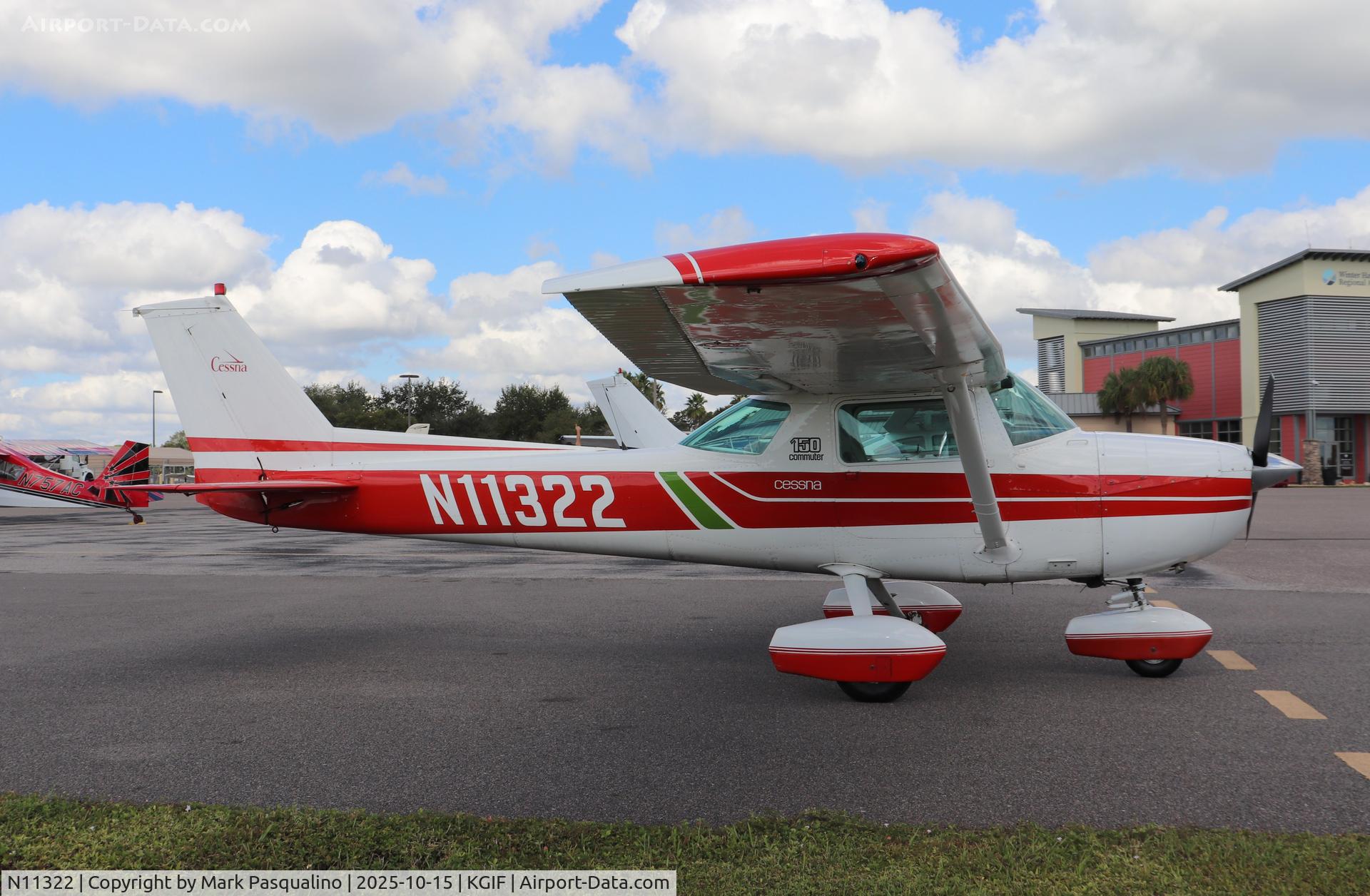 N11322, 1973 Cessna 150L C/N 15075328, Cessna 150L