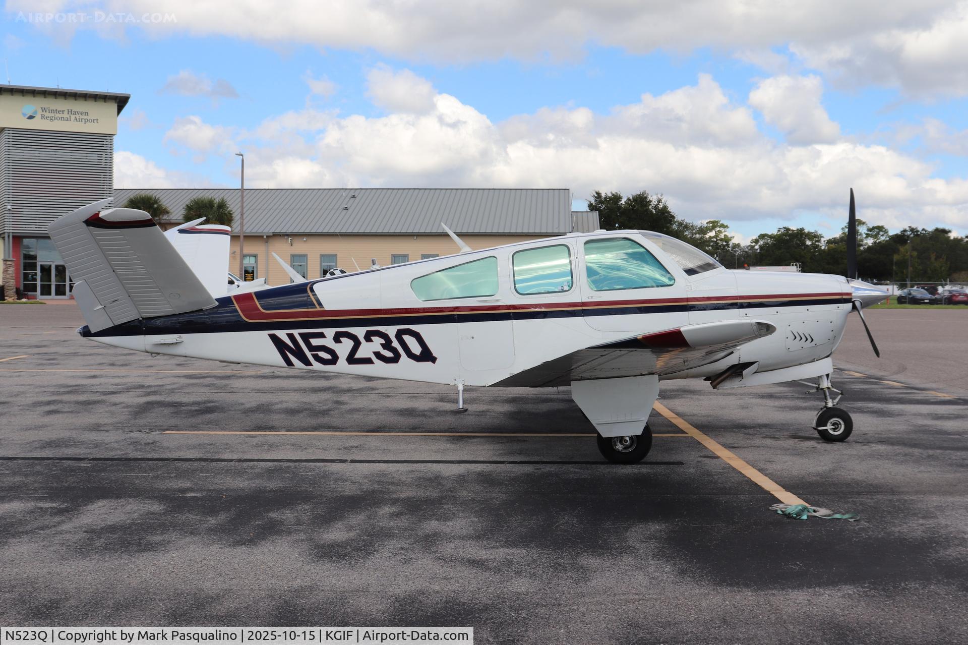 N523Q, 1967 Beech V35 Bonanza C/N D-8582, Beech V35 N523Q, 1967 Beech V35 Bonanza C/N D-8582, Beech V35