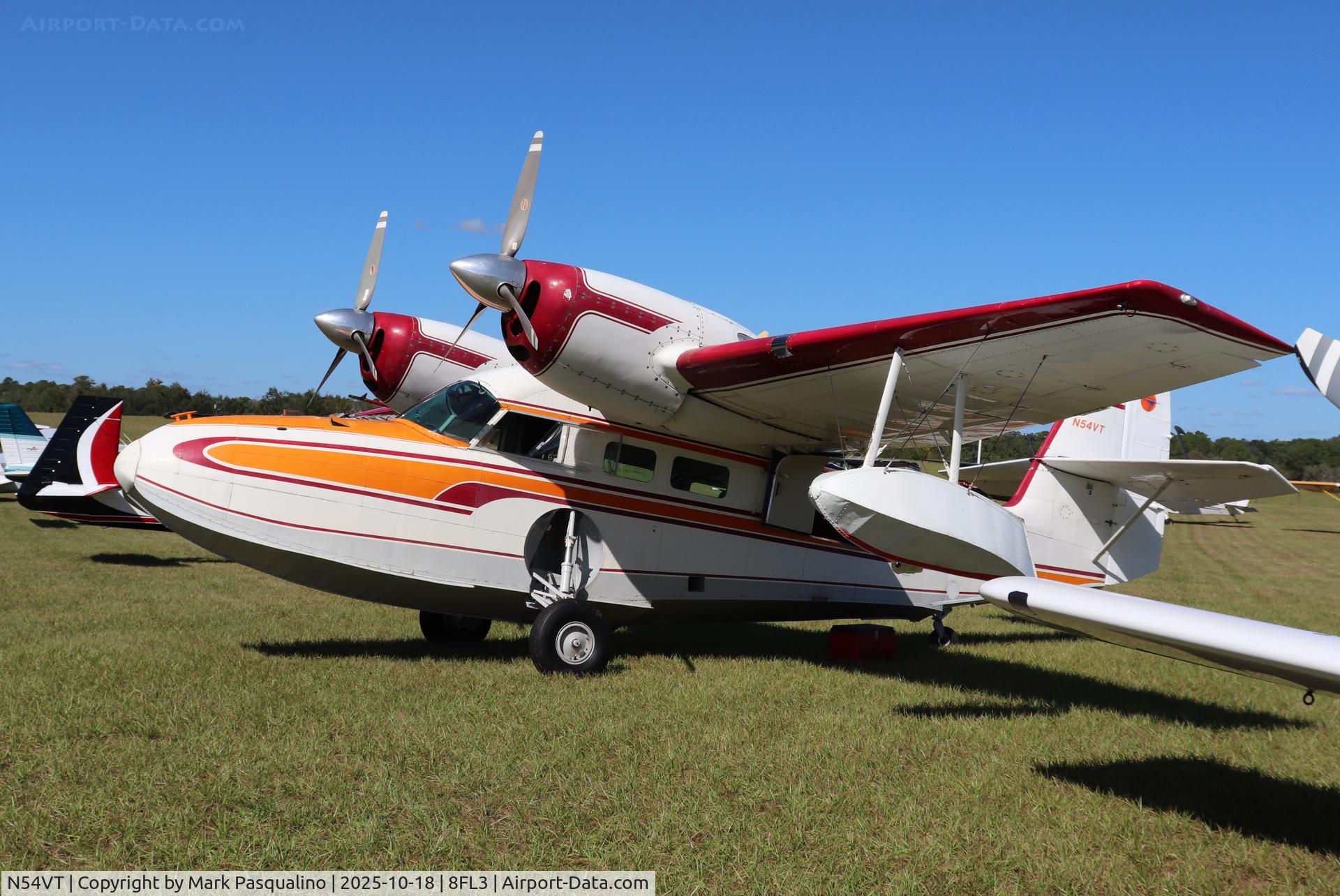 N54VT, Grumman G-44 Widgeon C/N 1277, Grumman G-44