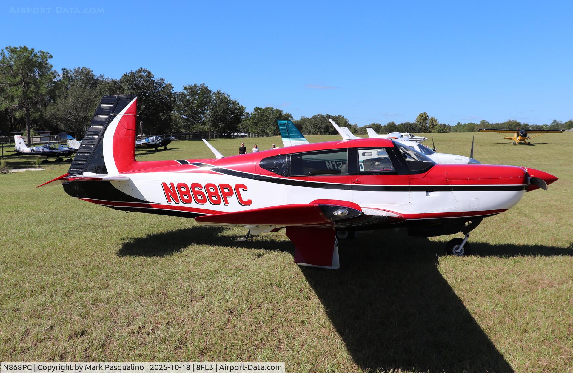 N868PC, 1979 Mooney M20K C/N 25-0033, Mooney M20K