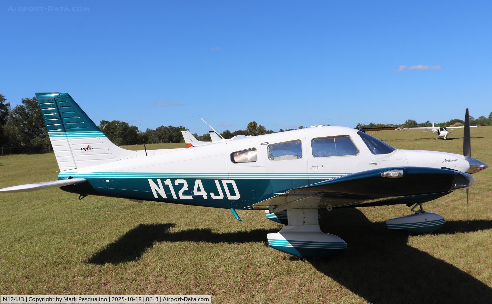 N124JD, 1999 Piper PA-28-181 C/N 2843239, Piper PA-28-181