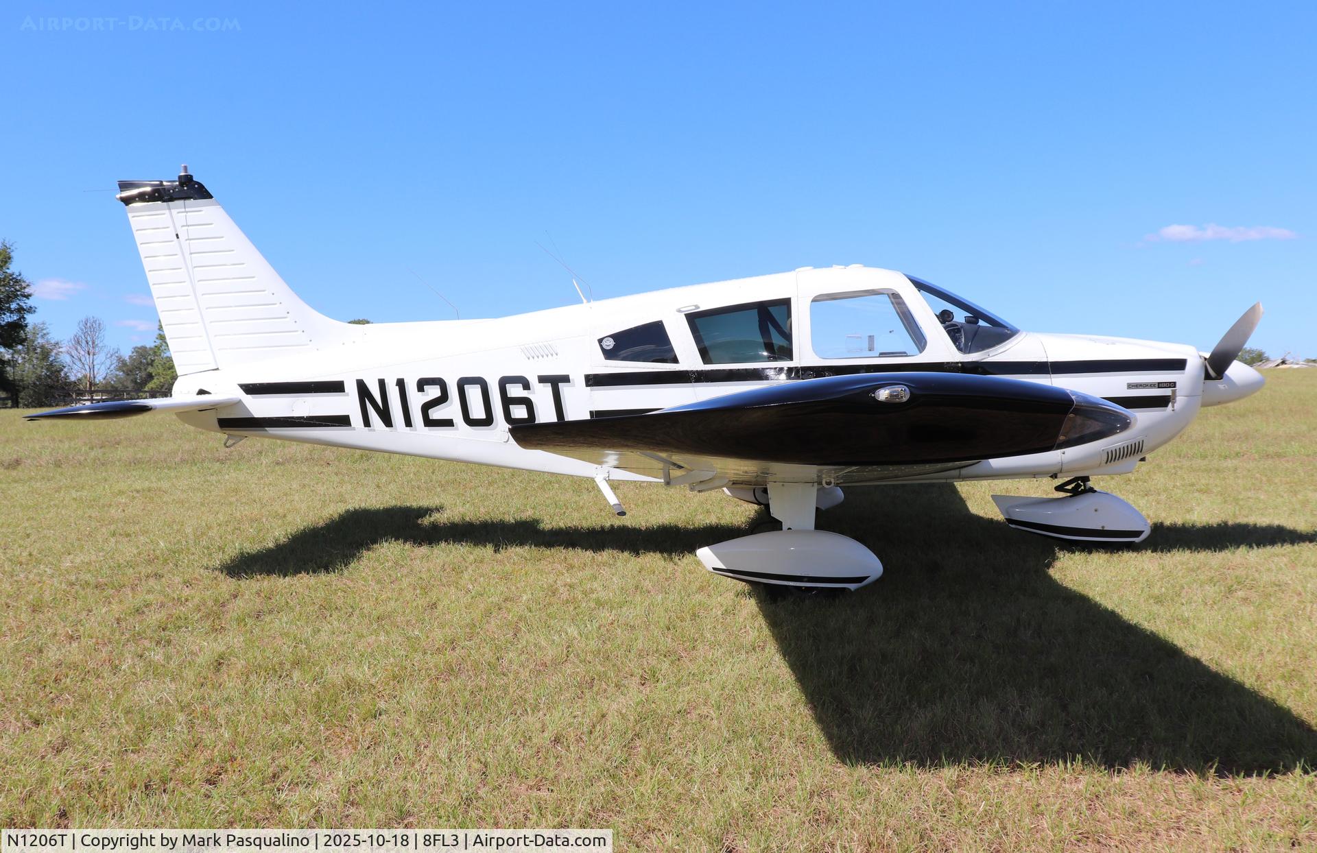 N1206T, 1972 Piper PA-28-180 C/N 28-7205266, Piper PA-28-180