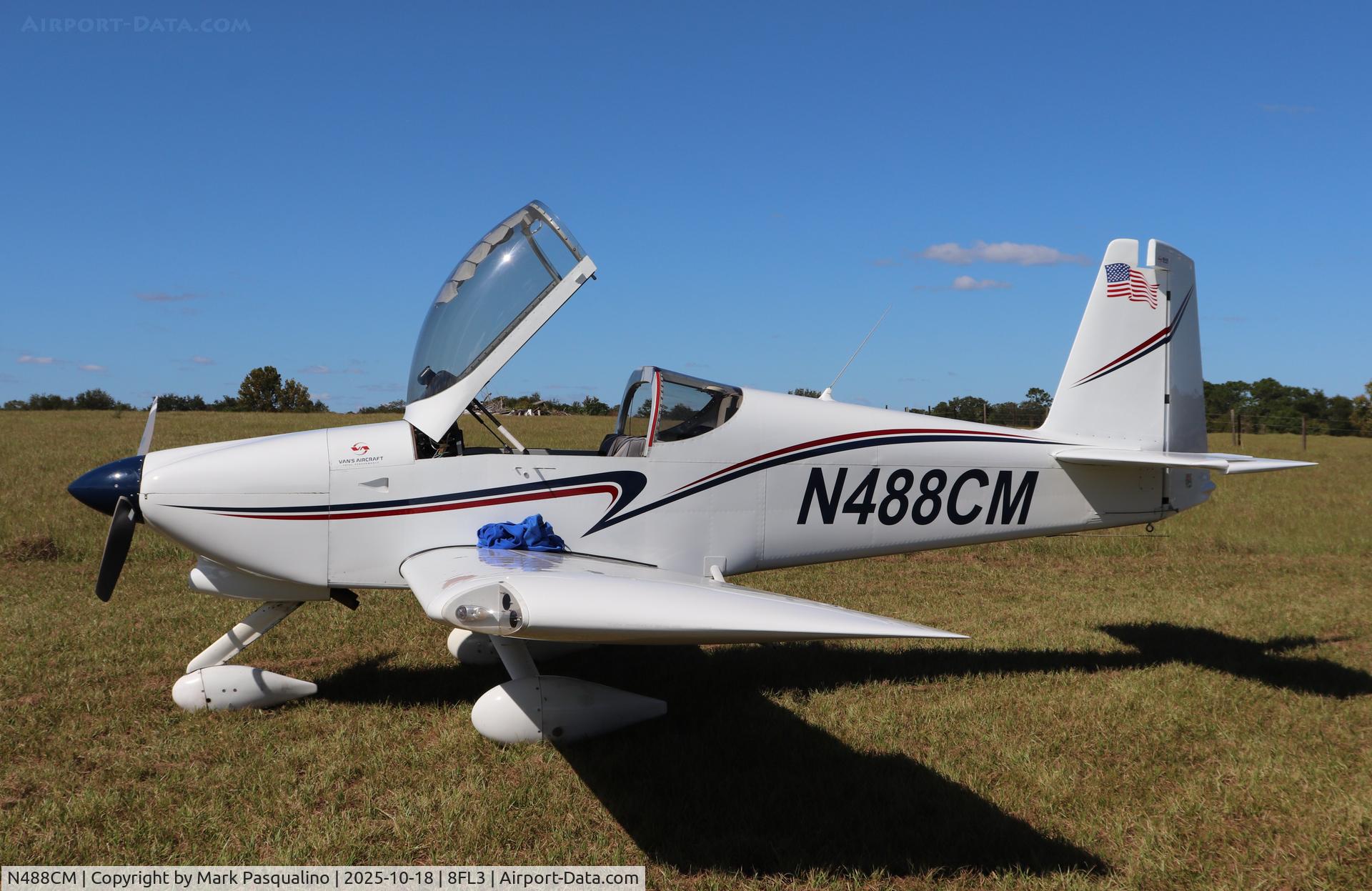 N488CM, 2011 Vans RV-7A C/N 73322, Vans RV-7A