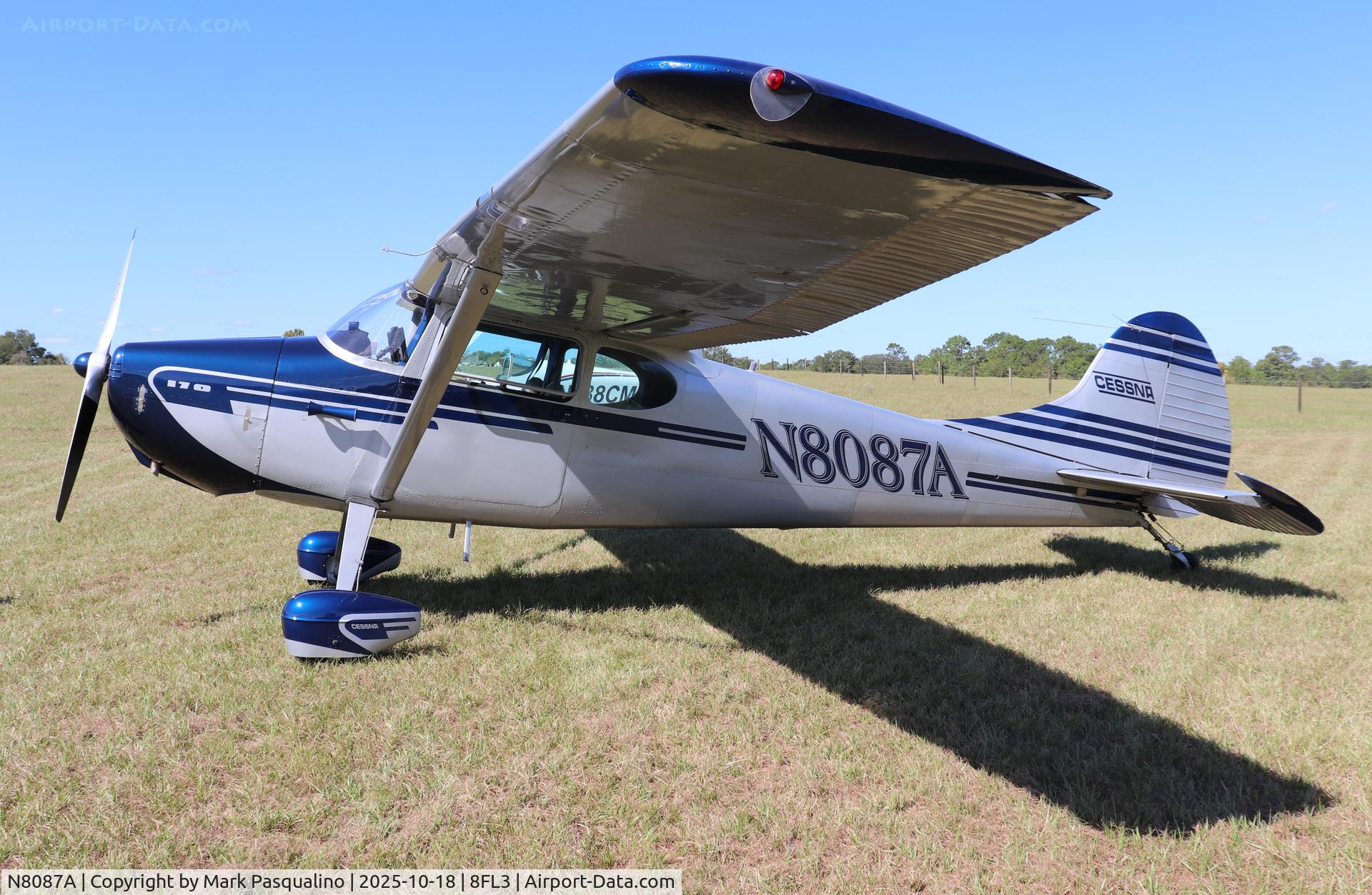 N8087A, 1952 Cessna 170B C/N 20939, Cessna 170B