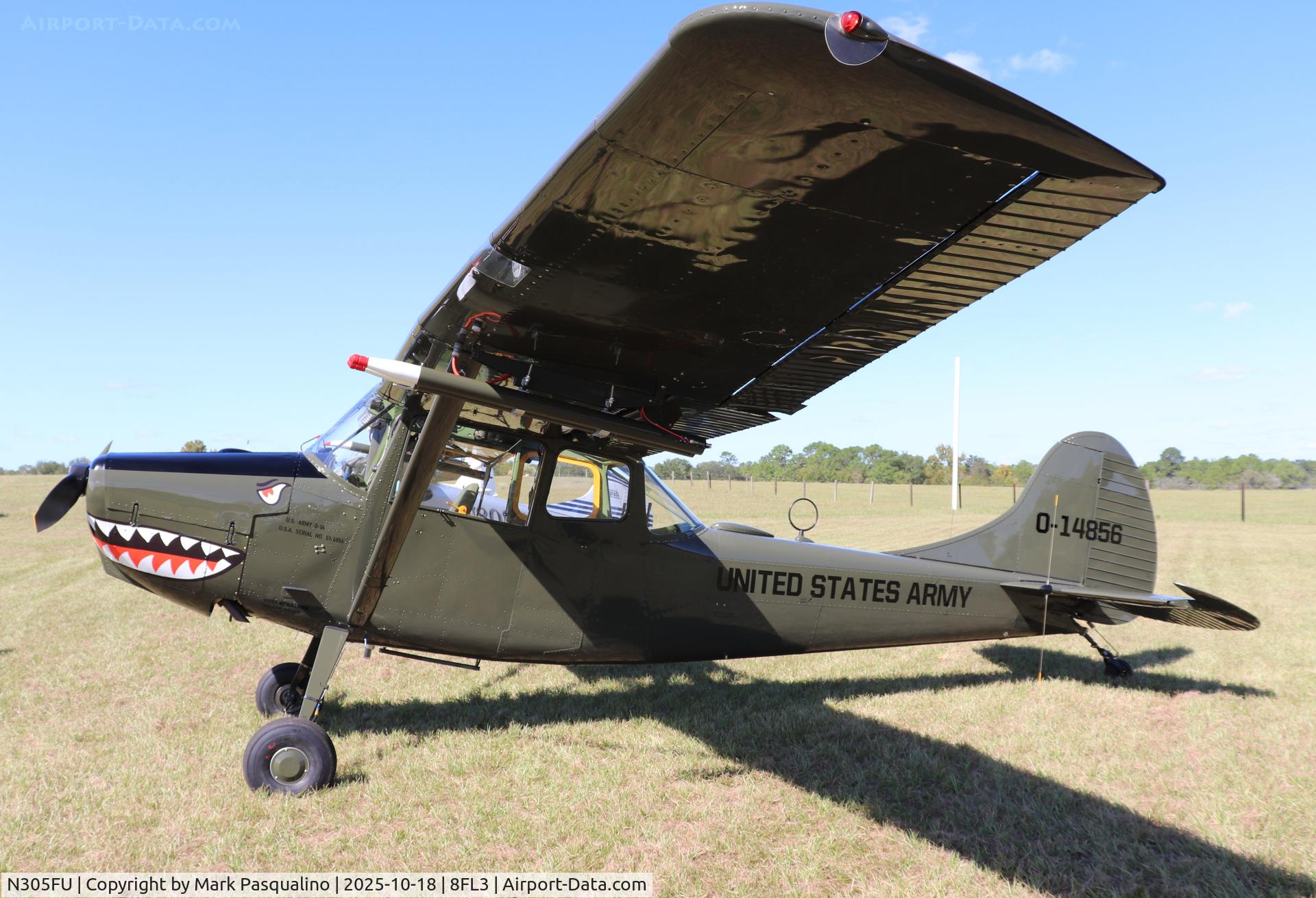 N305FU, 1951 Cessna 305A C/N 21741, Cessna 305A