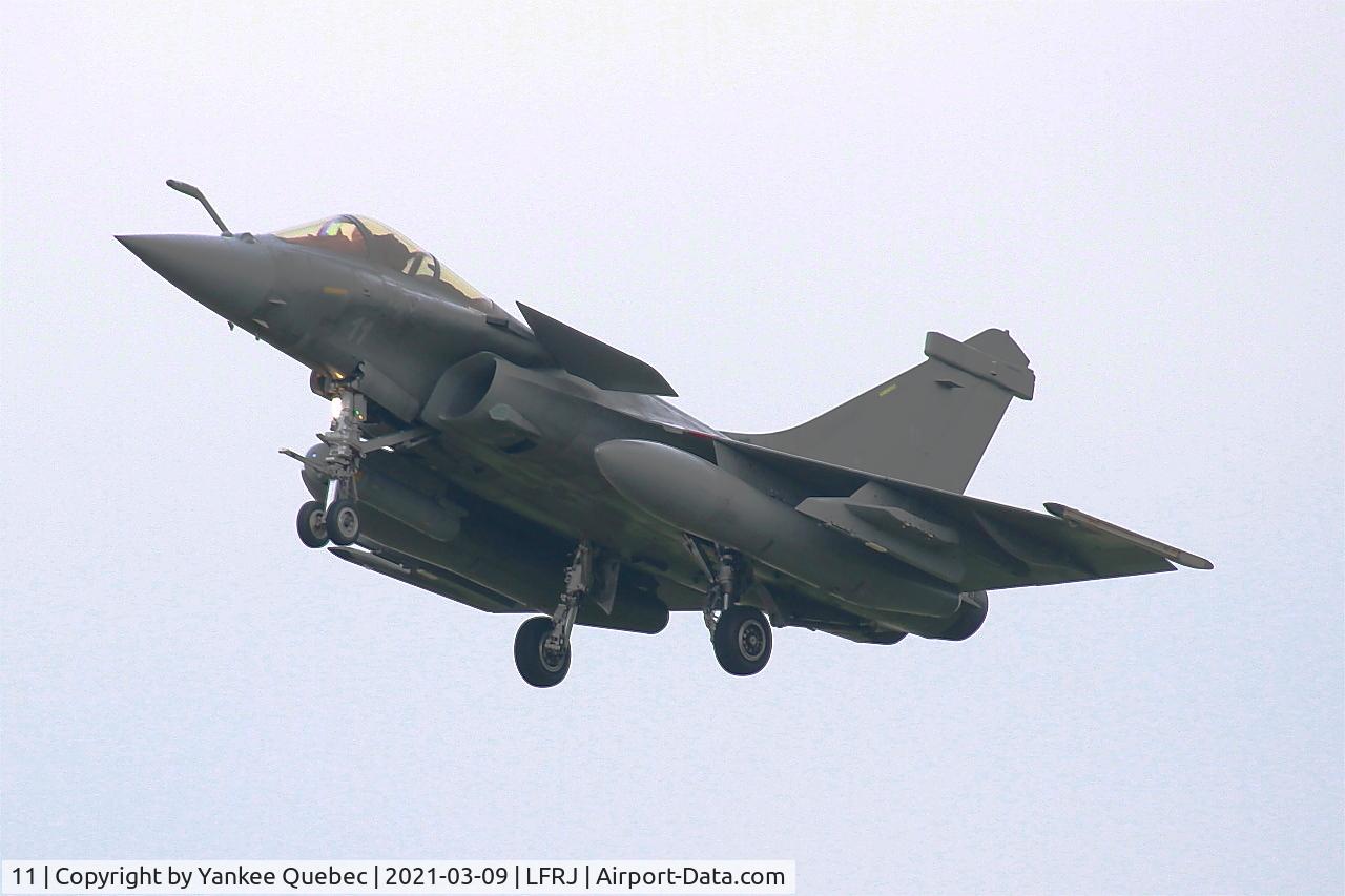 11, Dassault Rafale M C/N 11, Dassault Rafale M, Landivisiau Naval Air Base (LFRJ-LDV)