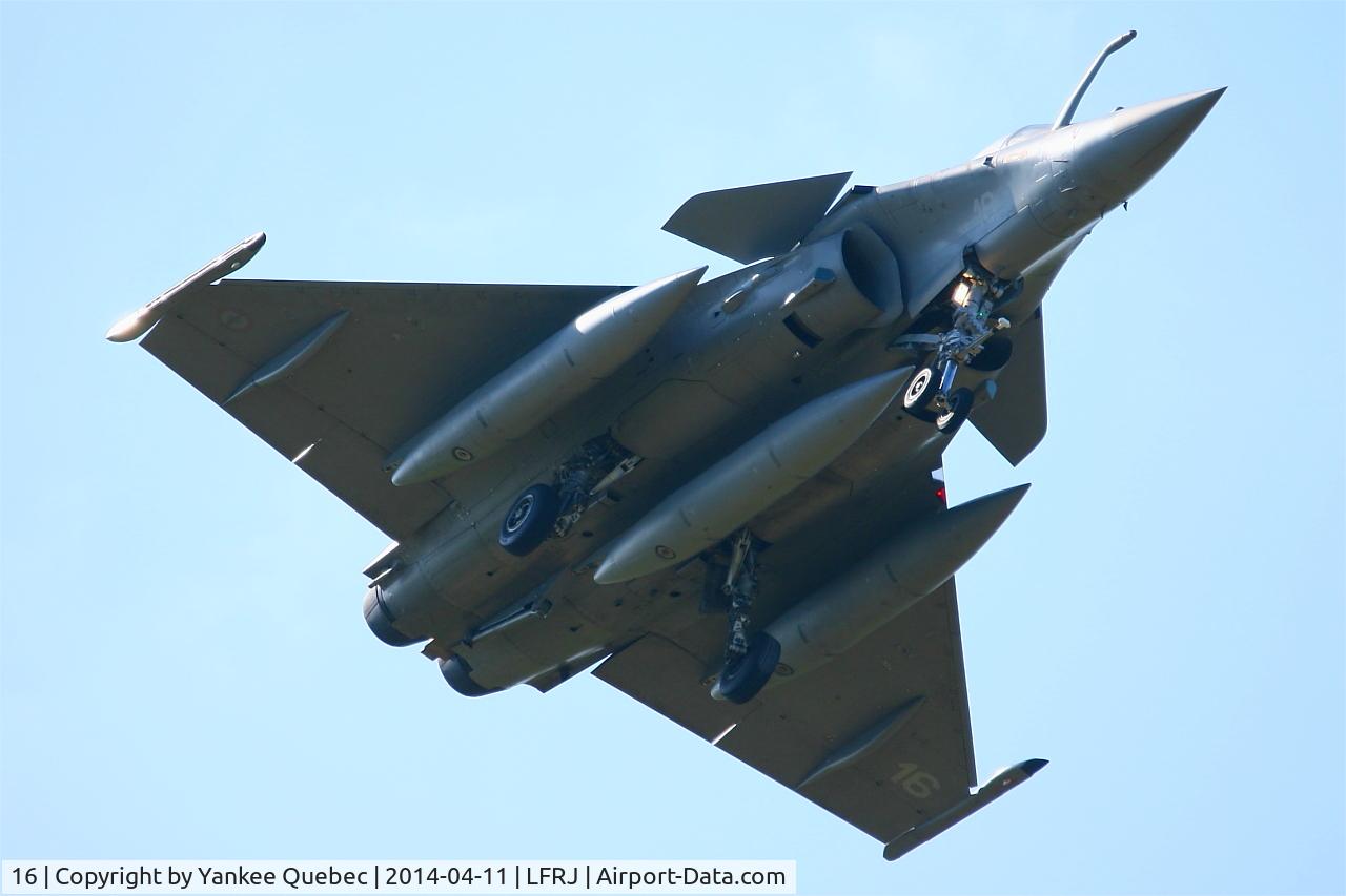 16, Dassault Rafale M C/N 16, Dassault Rafale M, Landivisiau Naval Air Base (LFRJ-LDV)