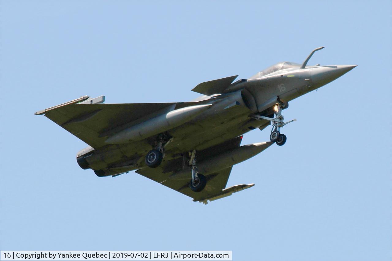 16, Dassault Rafale M C/N 16, Dassault Rafale M, Landivisiau Naval Air Base (LFRJ-LDV)