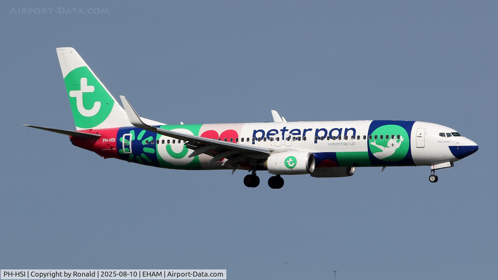PH-HSI, 2013 Boeing 737-8K2 C/N 42148, at spl