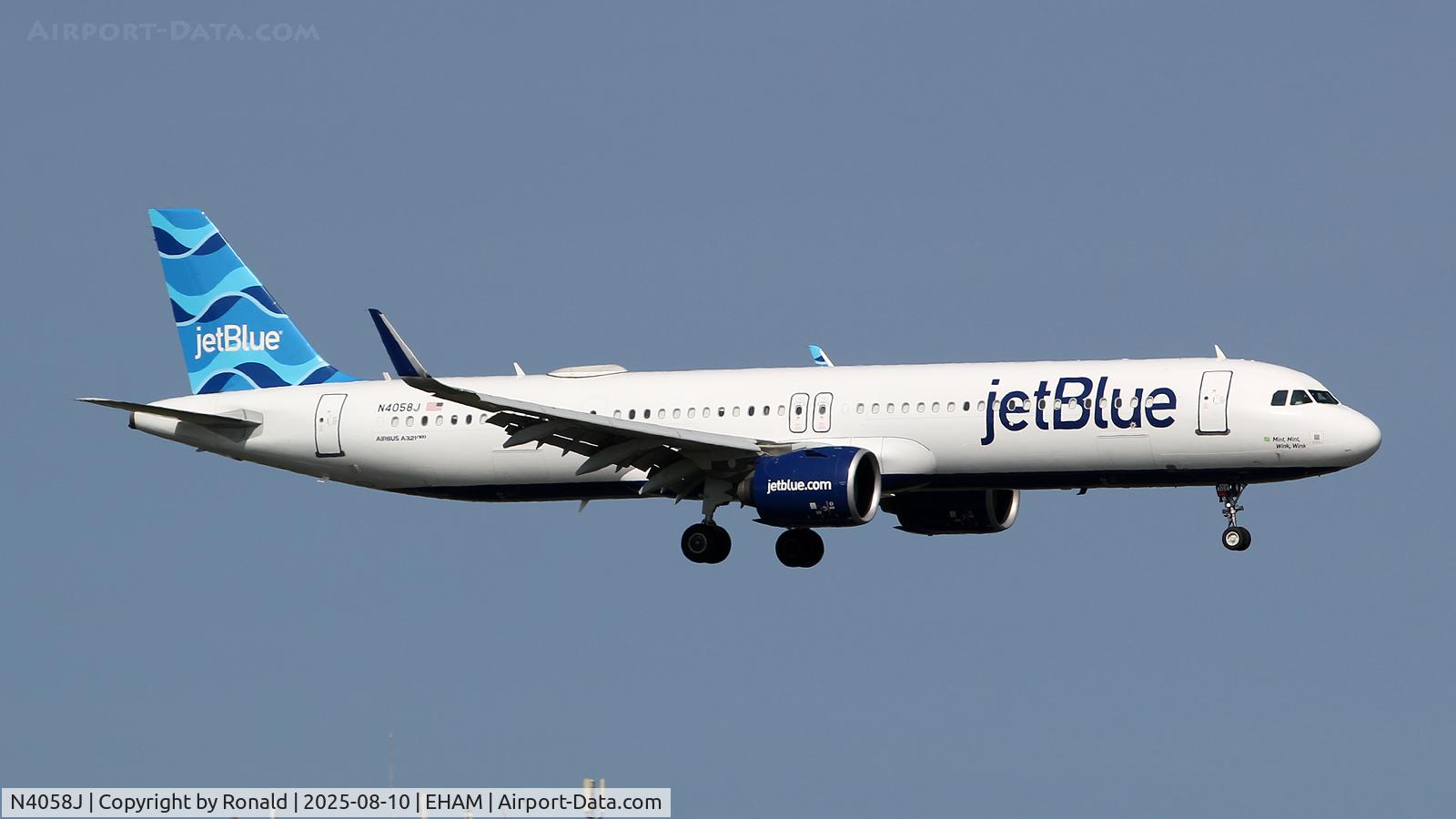 N4058J, 2021 Airbus A321-271NX C/N 10619, at spl N4058J, 2021 Airbus A321-271NX C/N 10619, at spl