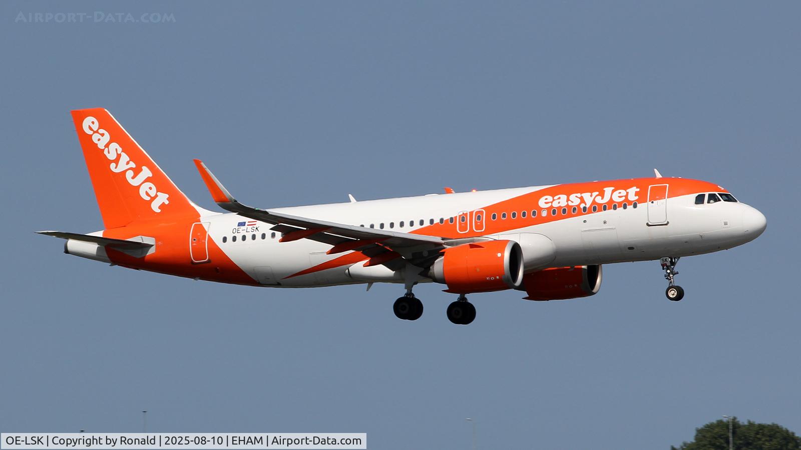 OE-LSK, 2019 Airbus A320-251N C/N 9111, at spl