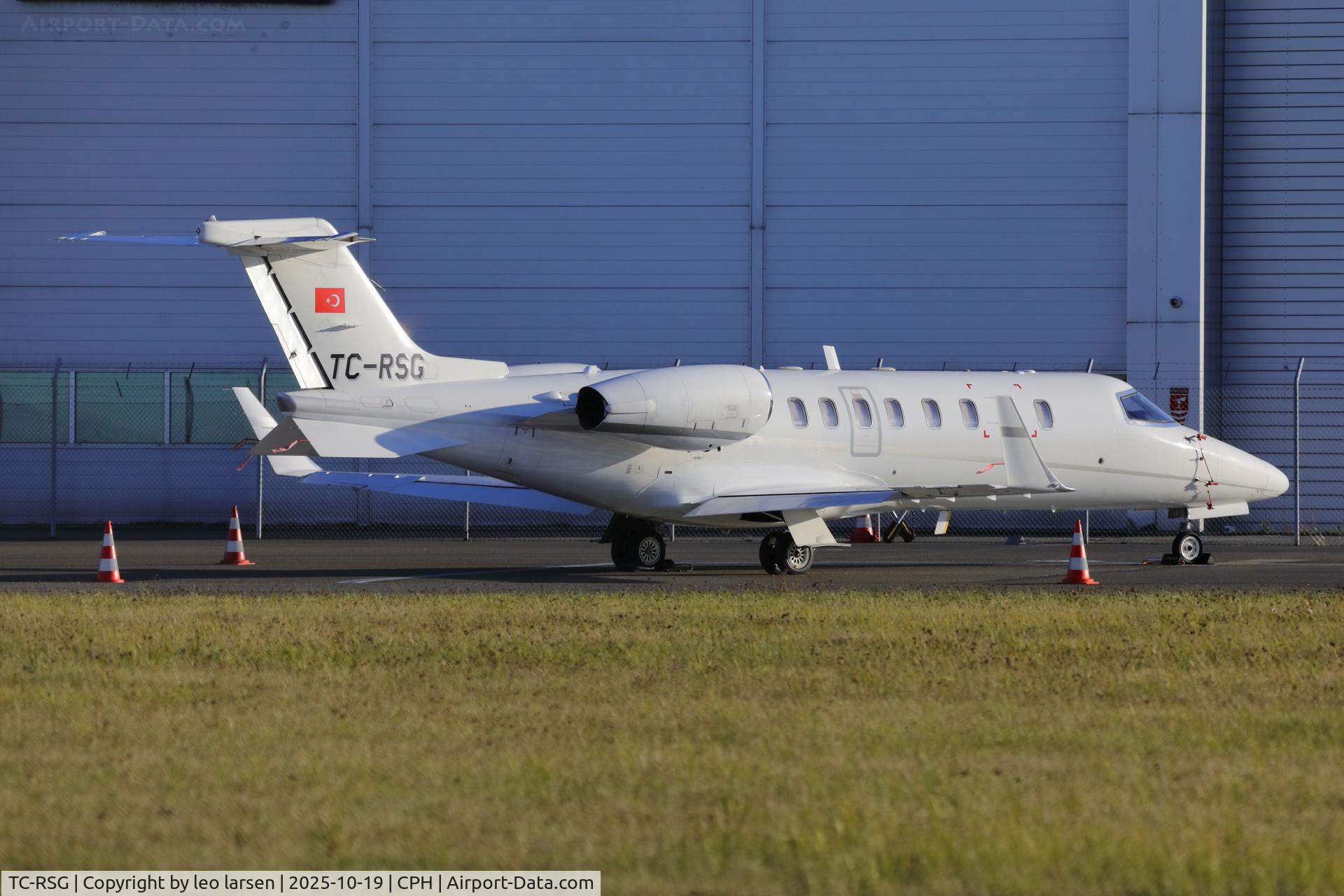 TC-RSG, 2023 Learjet 45 C/N 45-302, Copenhagen 19.10,2025