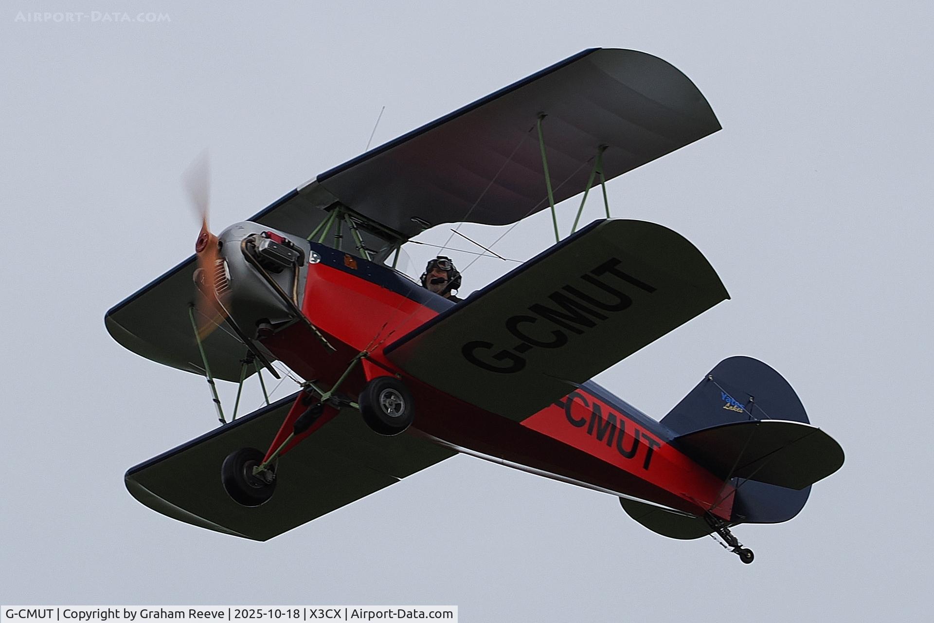 G-CMUT, 2023 Yates Yates Lakes C/N MJAY01, Seen on the aircrafts maiden flight at Northrepps.