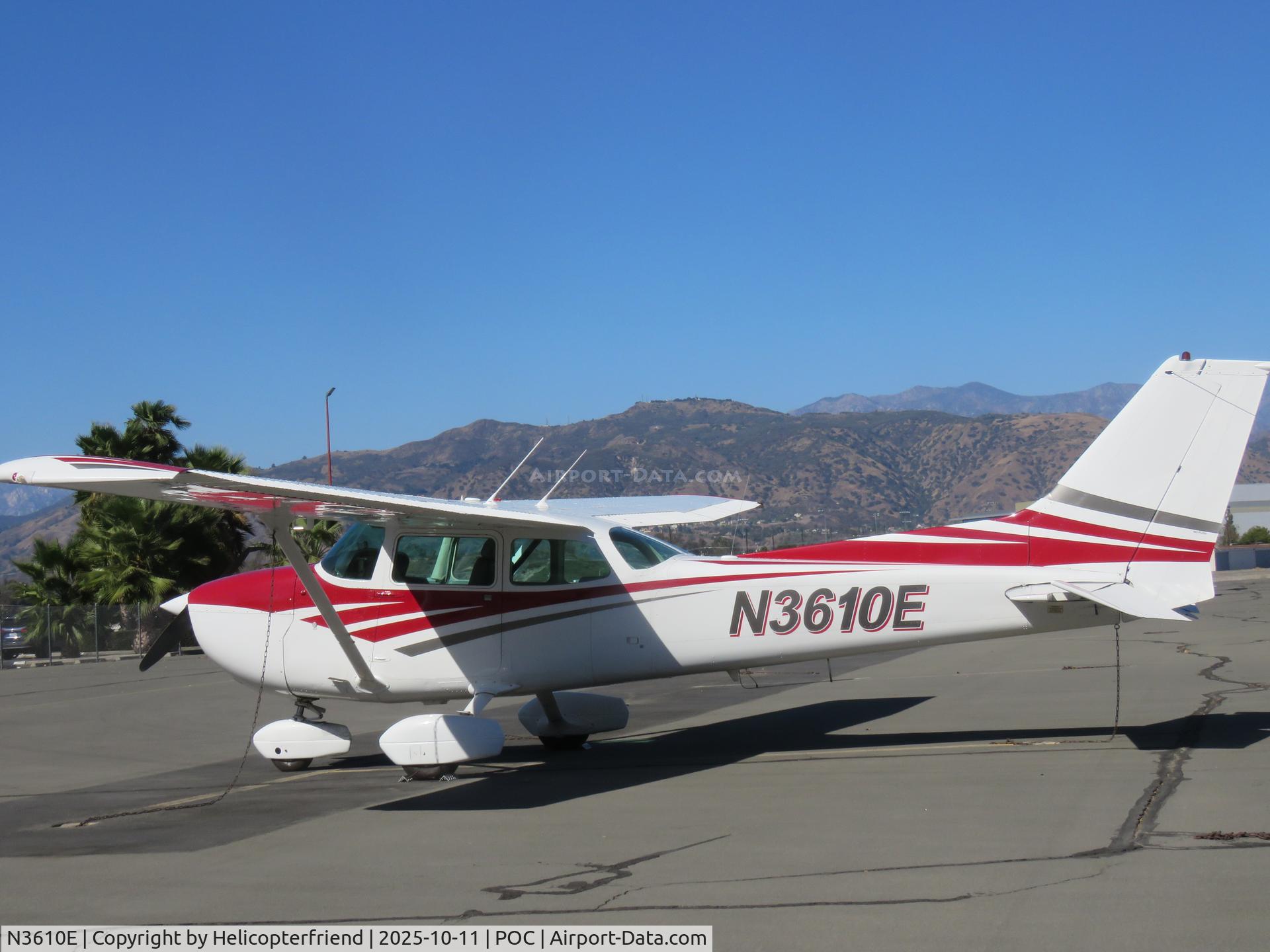 N3610E, 1979 Cessna 172N C/N 17271607, Parked in transit parking N3610E, 1979 Cessna 172N C/N 17271607, Parked in transit parking