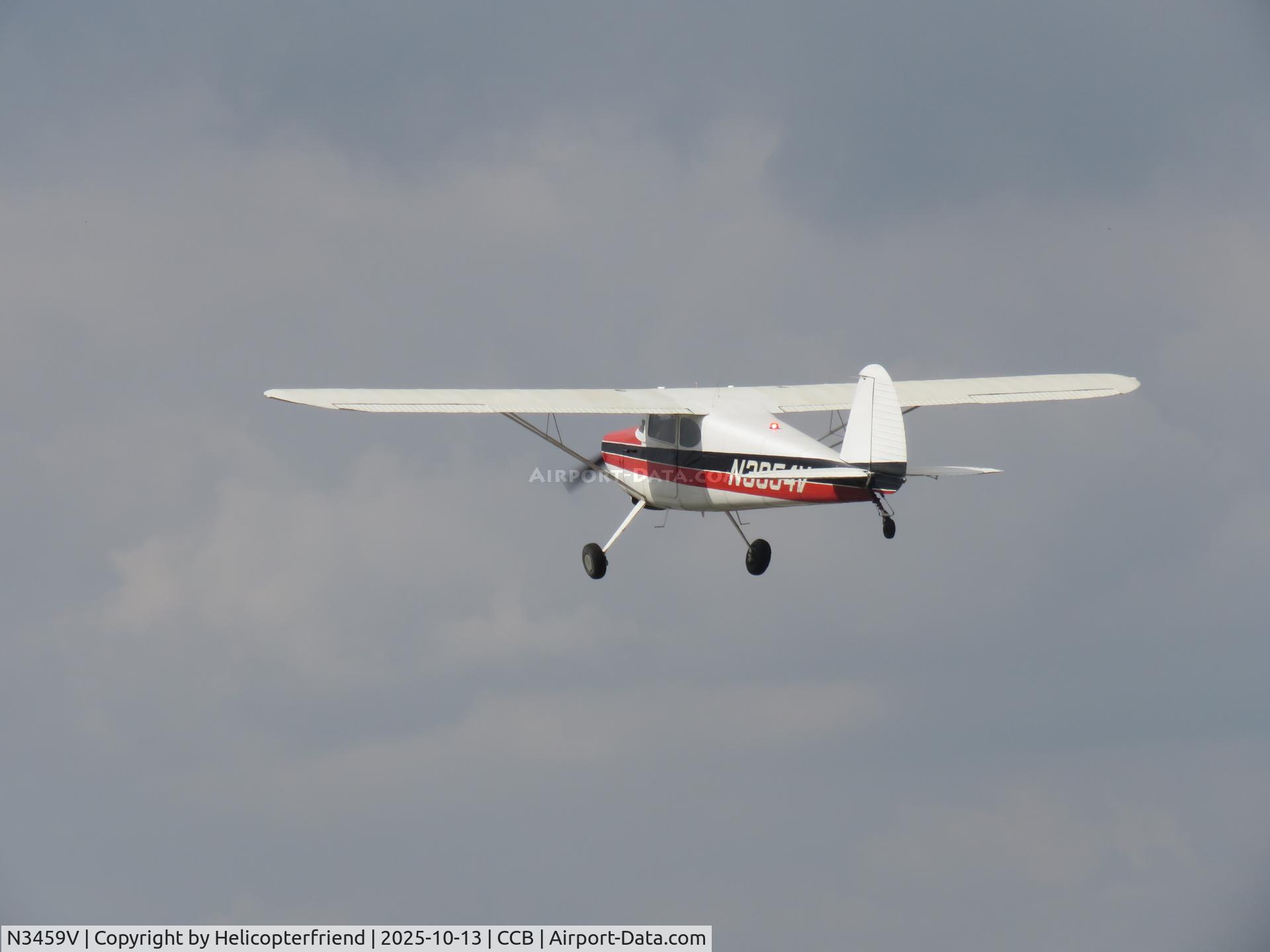 N3459V, 1948 Cessna 195 C/N 7156, Westbound