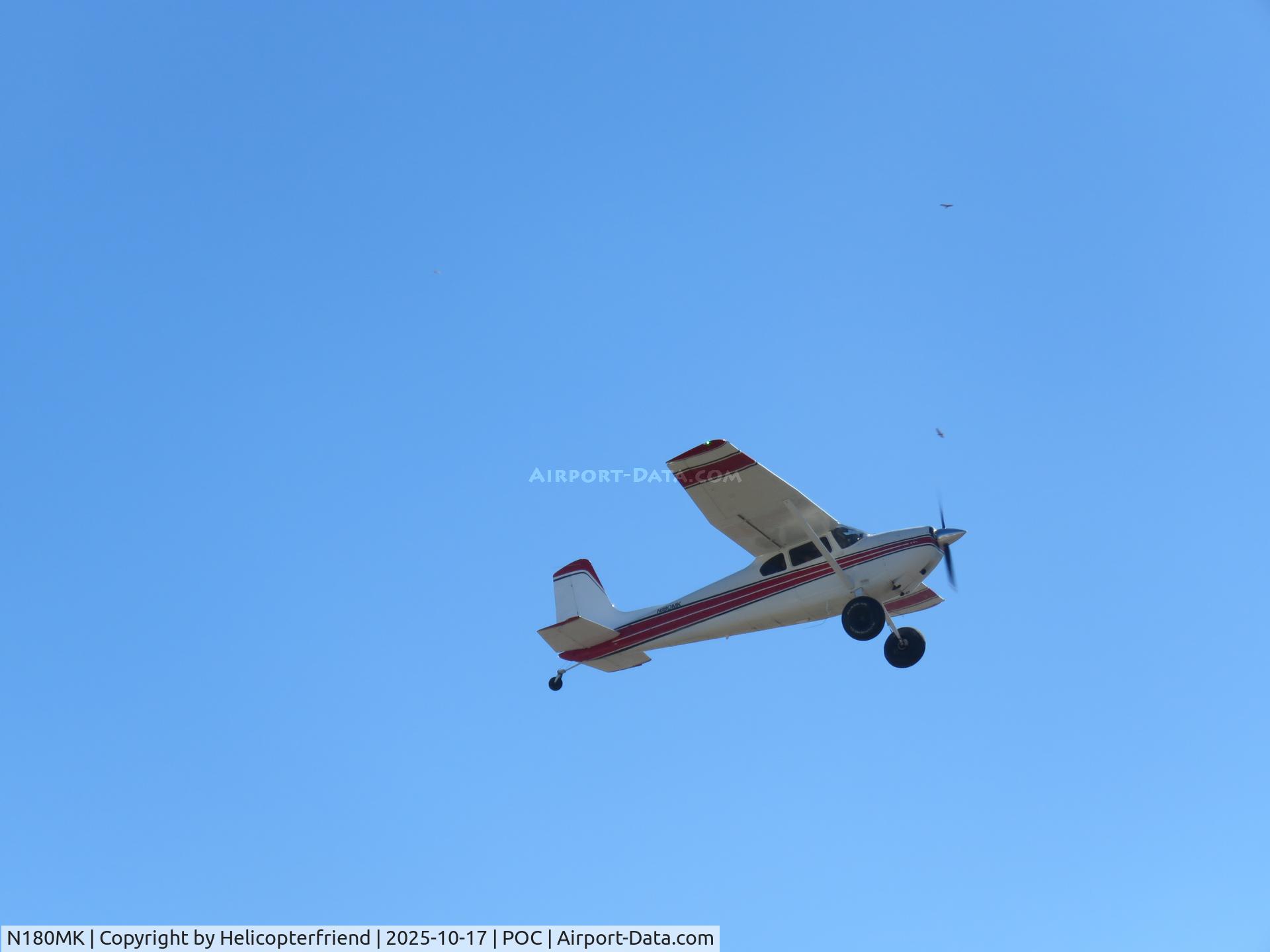 N180MK, 1955 Cessna 180 C/N 31409, Westbound N180MK, 1955 Cessna 180 C/N 31409, Westbound