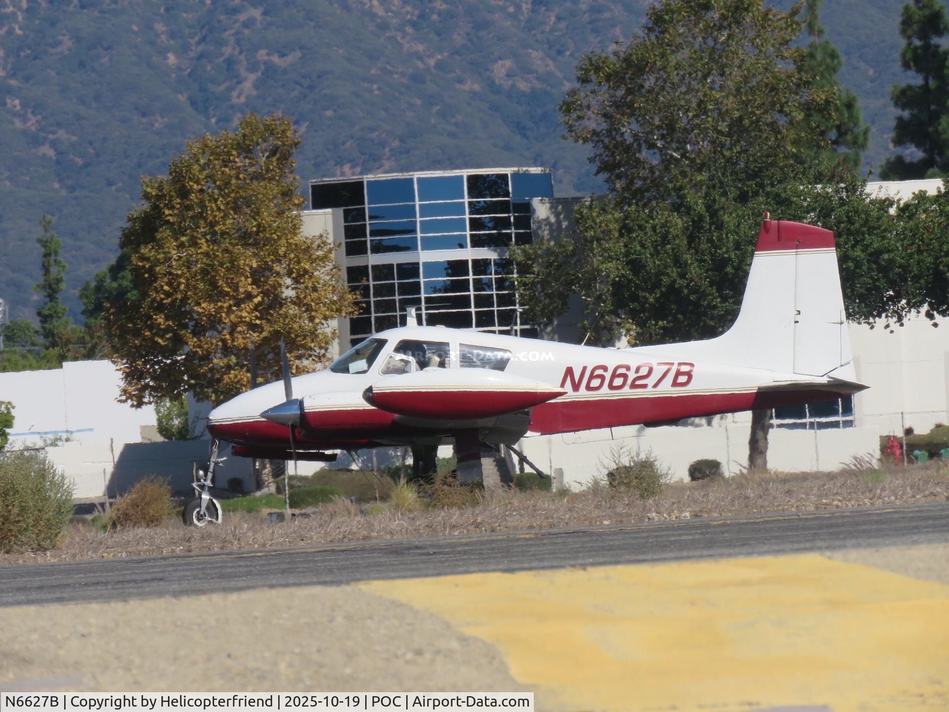 N6627B, 1958 Cessna 310B C/N 35727, Starting take off roll N6627B, 1958 Cessna 310B C/N 35727, Starting take off roll
