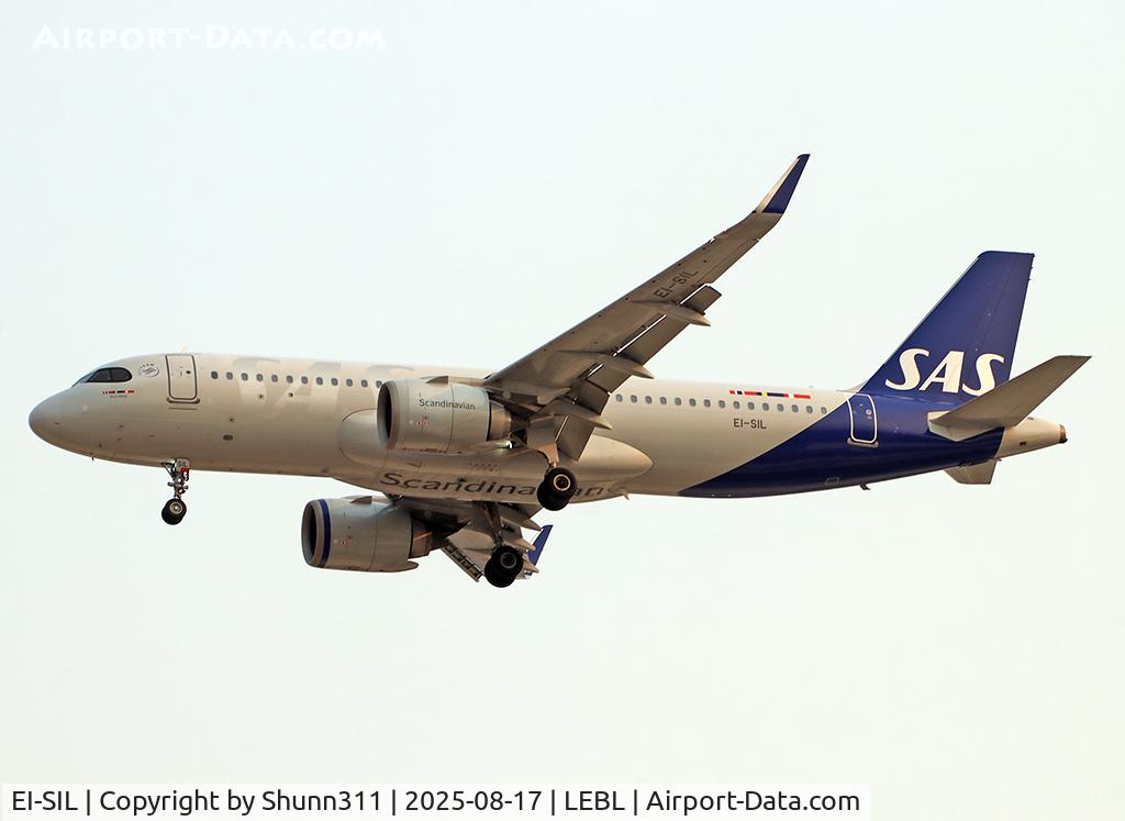 EI-SIL, 2022 Airbus A320-251N C/N 10764, Landing rwy 24R