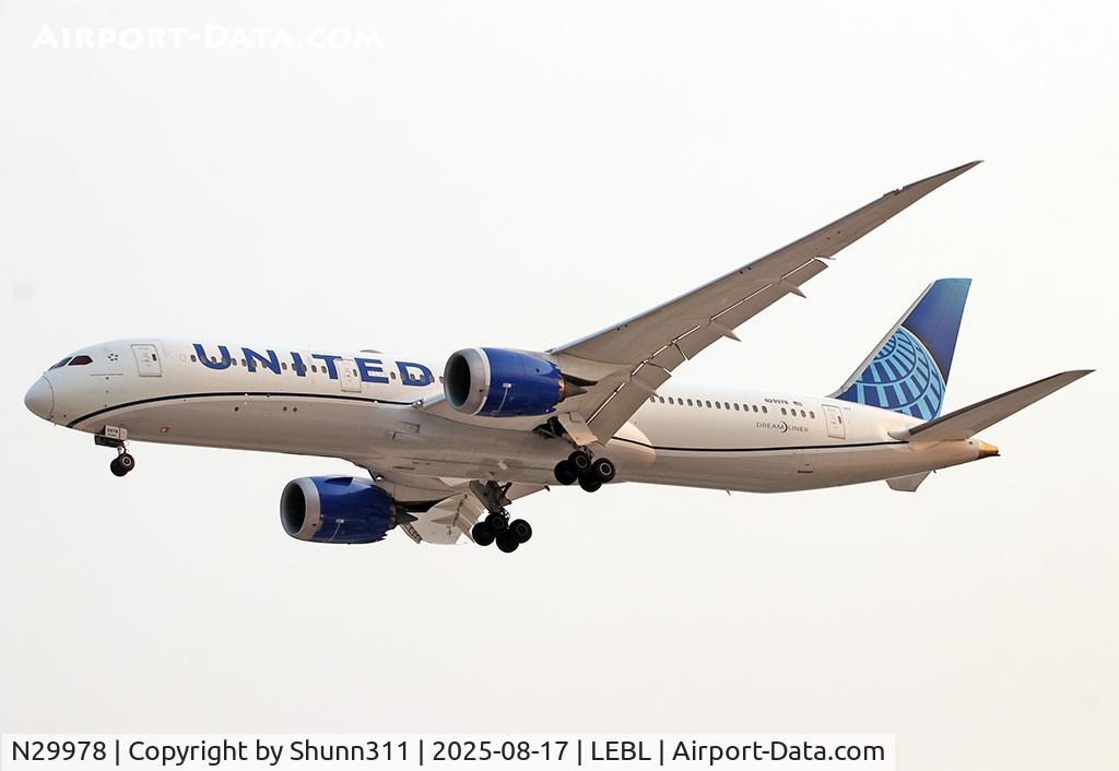 N29978, 2020 Boeing 787-9 Dreamliner Dreamliner C/N 66137, Landing rwy 24R N29978, 2020 Boeing 787-9 Dreamliner Dreamliner C/N 66137, Landing rwy 24R