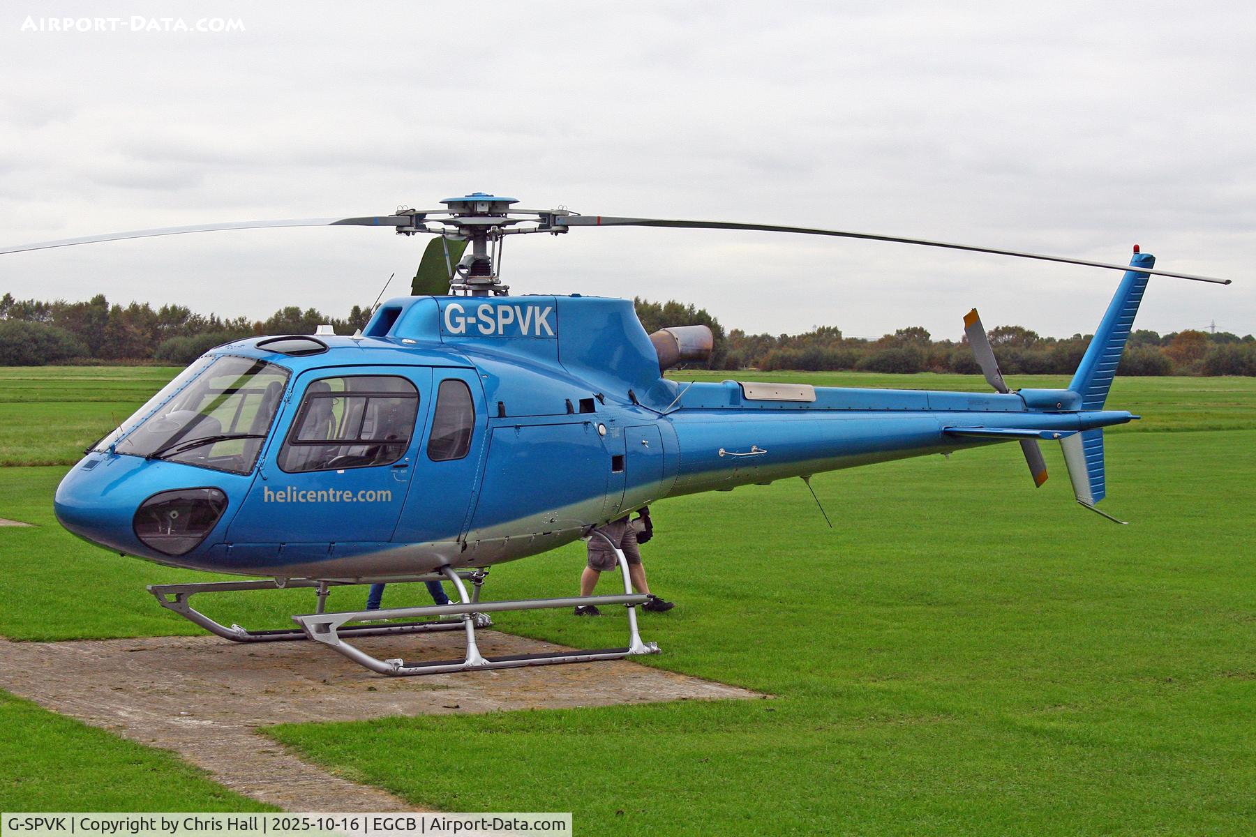 G-SPVK, 2007 Eurocopter AS-350B-3 Ecureuil Ecureuil C/N 4301, Barton