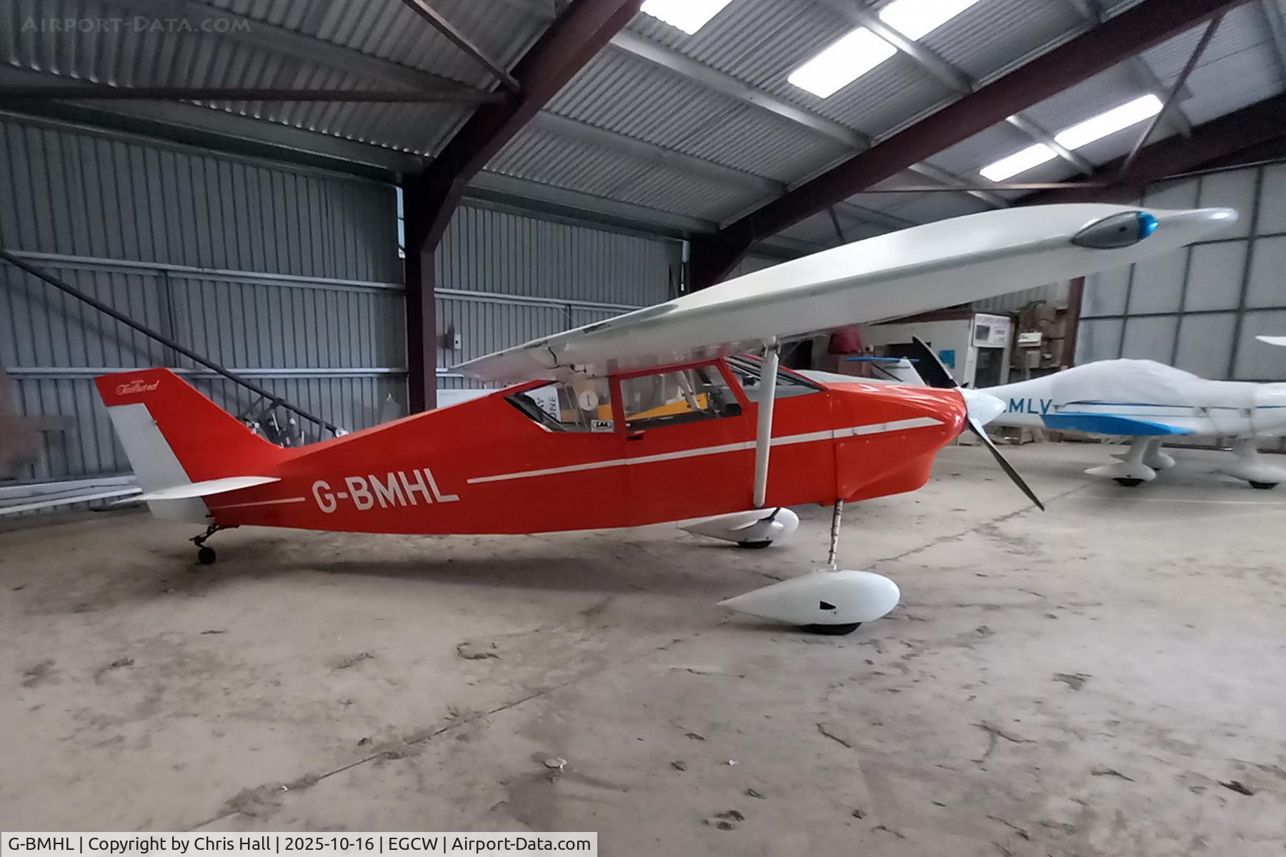 G-BMHL, 1986 Wittman W-8 Tailwind C/N PFA 031-10503, Welshpool