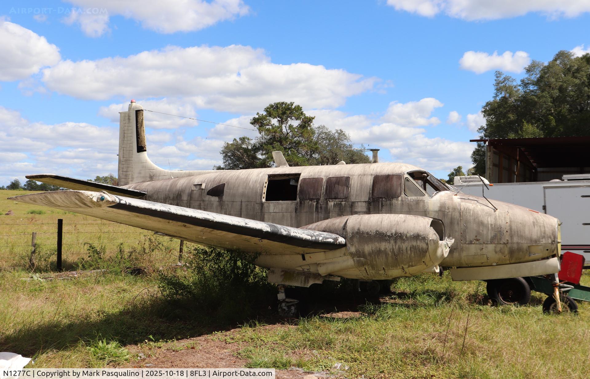 N1277C, 1961 Beech 65 C/N LC-114, Beech 65