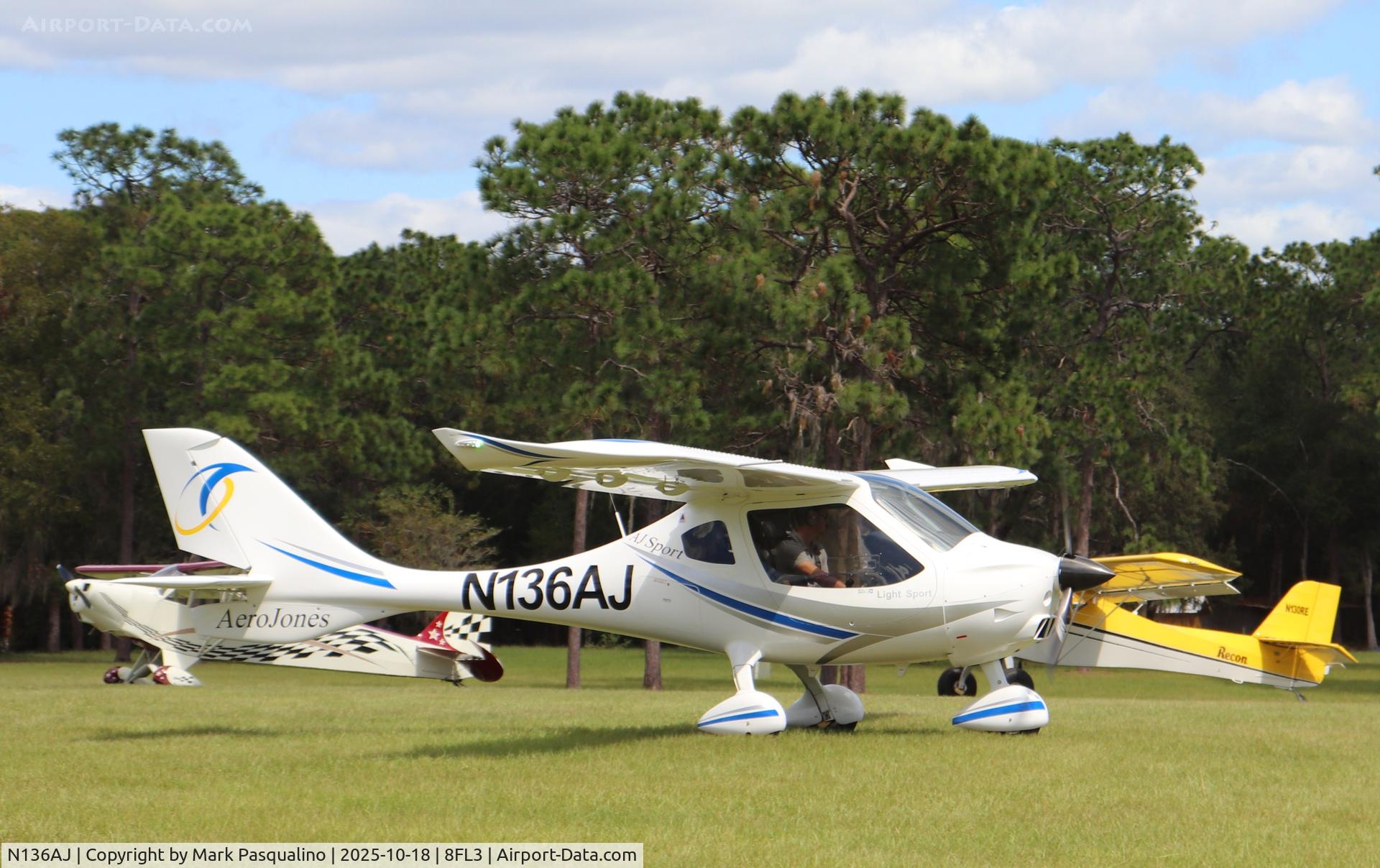 N136AJ, 2024 Aerojones Aviation AJ Sport C/N G-1014, AeroJones Aviation AJ Sport