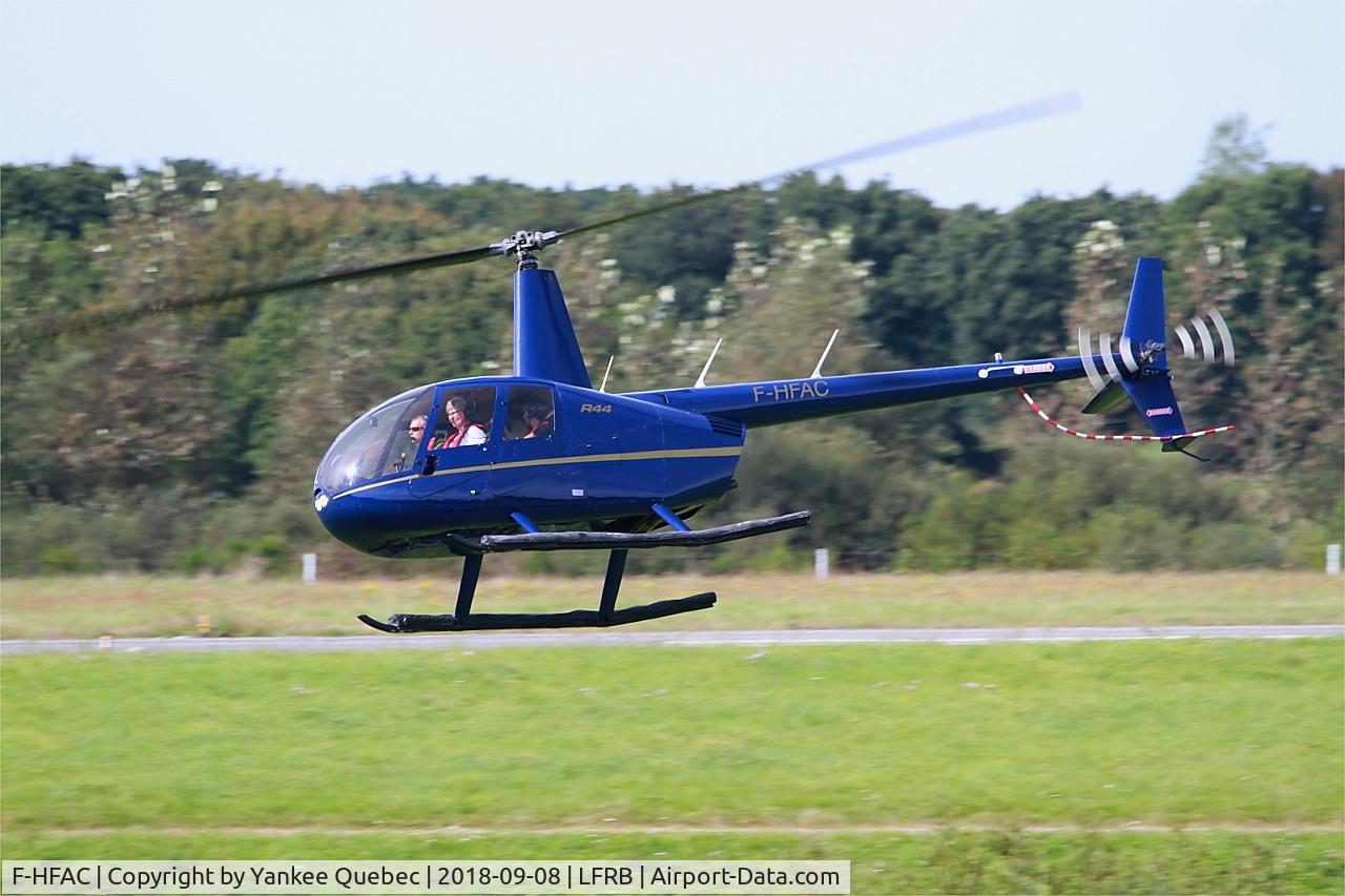 F-HFAC, 2012 Robinson R44  Raven II C/N 13224, Training flight, Brest Bretagne airport (LFRB-BES) F-HFAC, 2012 Robinson R44  Raven II C/N 13224, Training flight, Brest Bretagne airport (LFRB-BES)