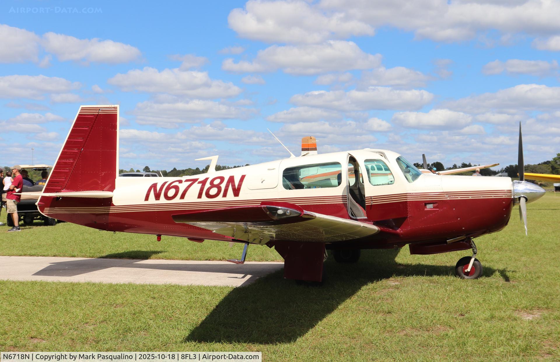 N6718N, 1968 Mooney M20F Executive C/N 680175, Mooney M20F