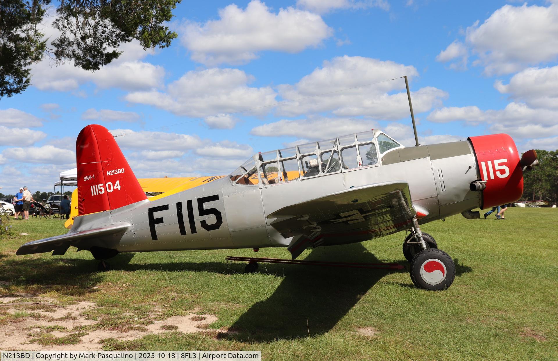 N213BD, 1941 Consolidated Vultee BT-13A C/N 2514, Vultee BT-13A