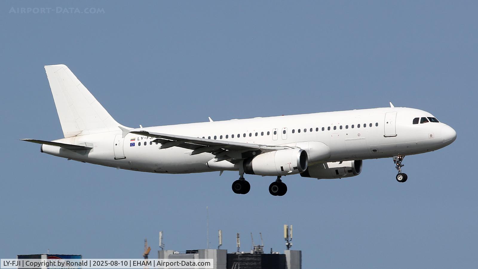LY-FJI, 2004 Airbus A320-232 C/N 2157, at spl