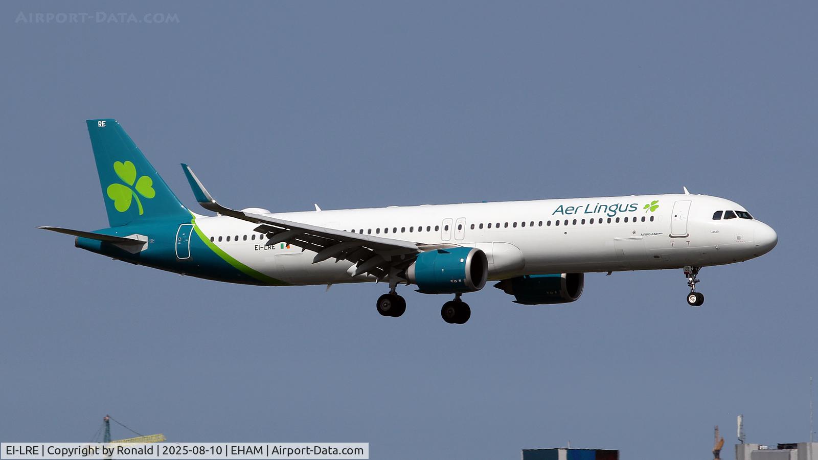 EI-LRE, 2020 Airbus A321-253NX C/N 10245, at spl