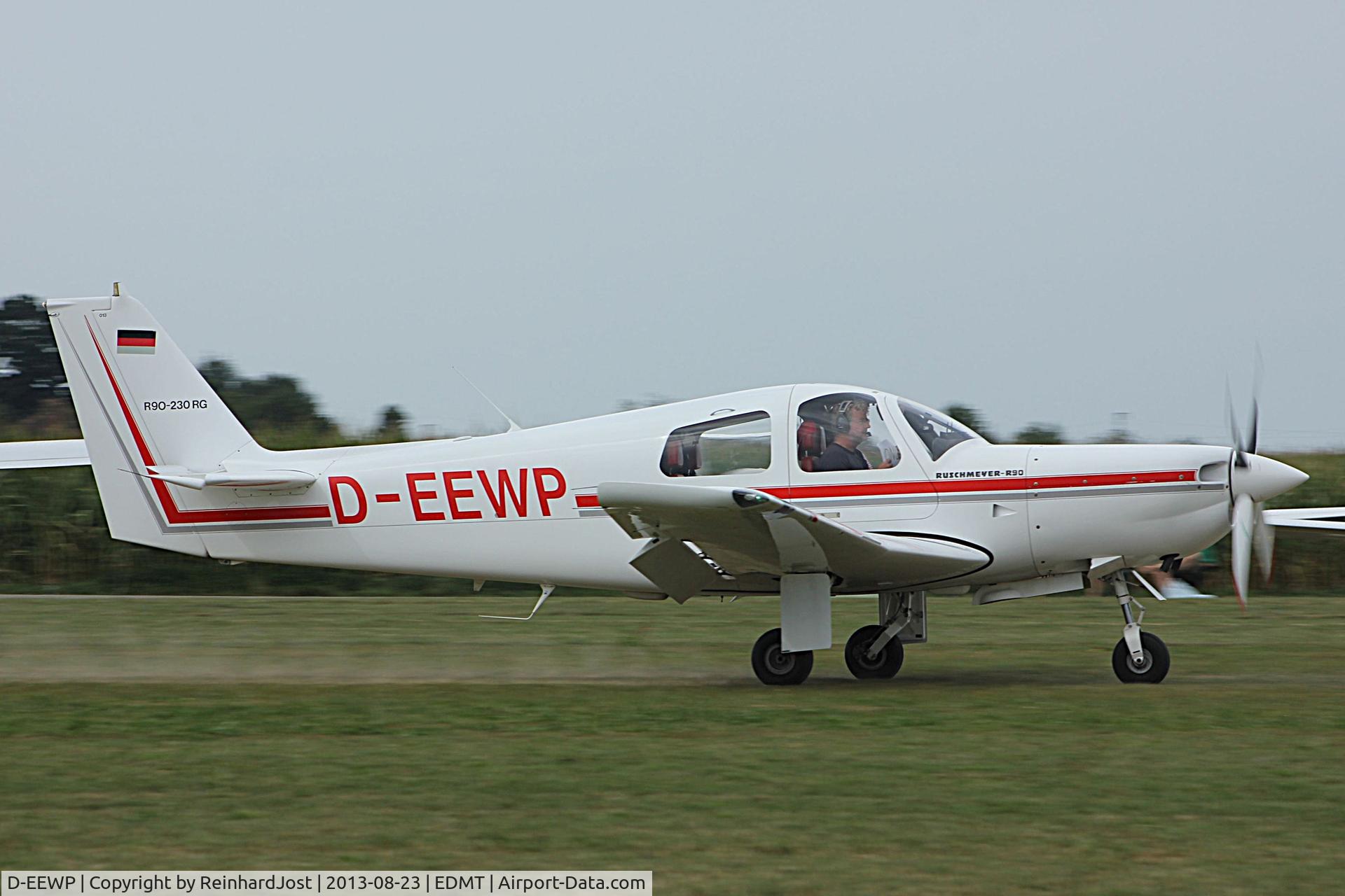 D-EEWP, Ruschmeyer R90-230 RG C/N 013, Arriving at Tannkosh 2013