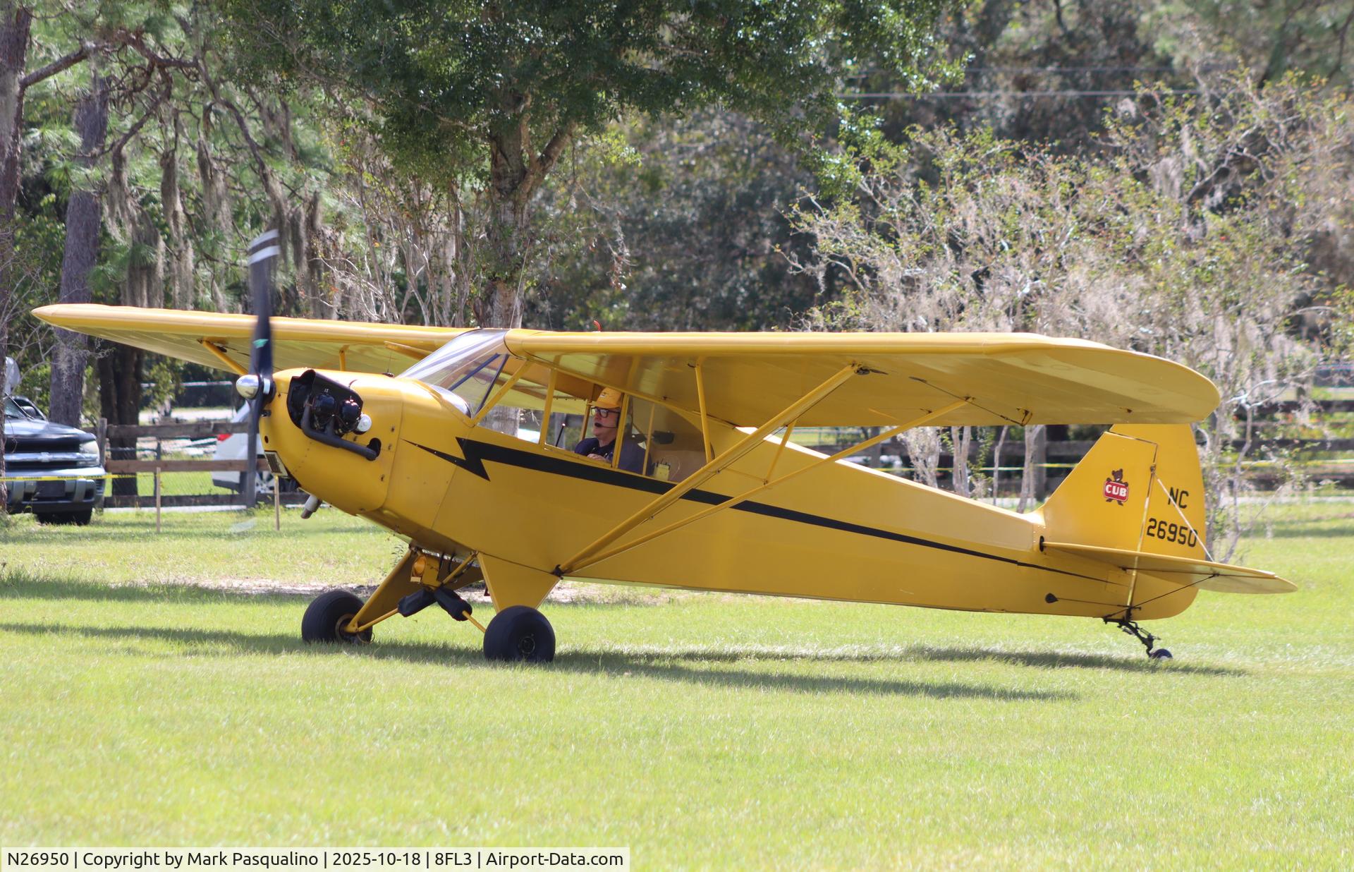 N26950, Piper J3C-65 Cub C/N 20974, Piper J3C-65