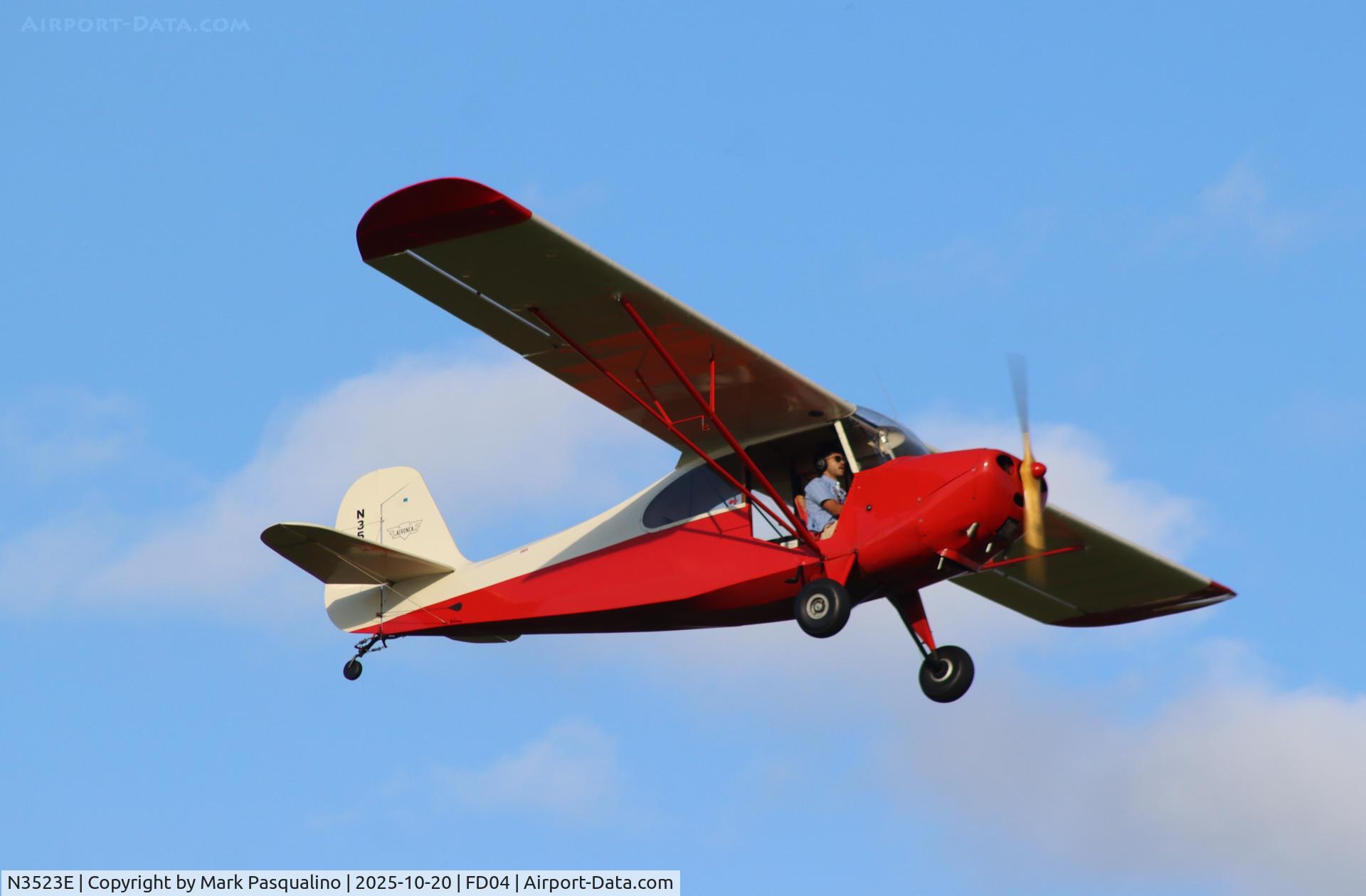 N3523E, 1947 Aeronca 7AC Champion C/N 7AC-6888, Aeronca 7AC