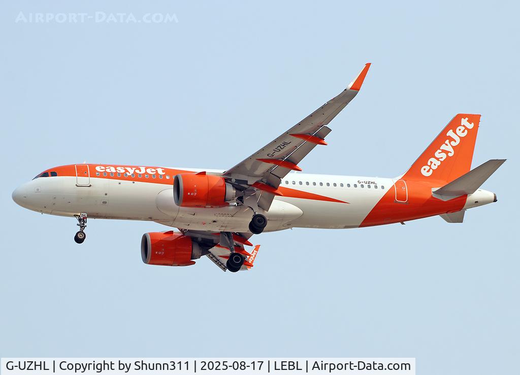 G-UZHL, 2018 Airbus A320-251N C/N 8375, Landing rwy 24R