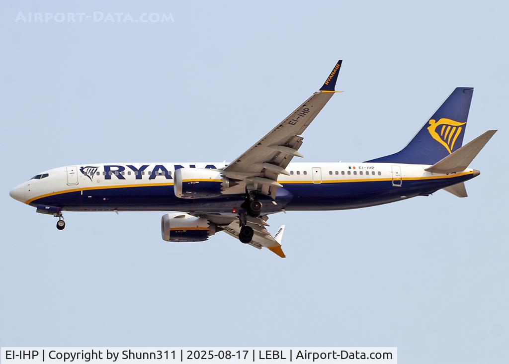 EI-IHP, 2023 Boeing 737-8-200 MAX C/N 67085, Landing rwy 24R EI-IHP, 2023 Boeing 737-8-200 MAX C/N 67085, Landing rwy 24R